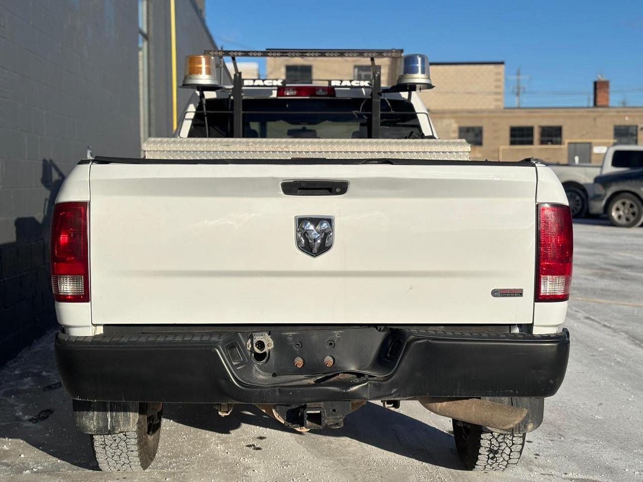 2012 RAM 2500 4WD 6.7L CUMMINS DIESEL **BOSS V SNOW PLOW-109KM** Photo