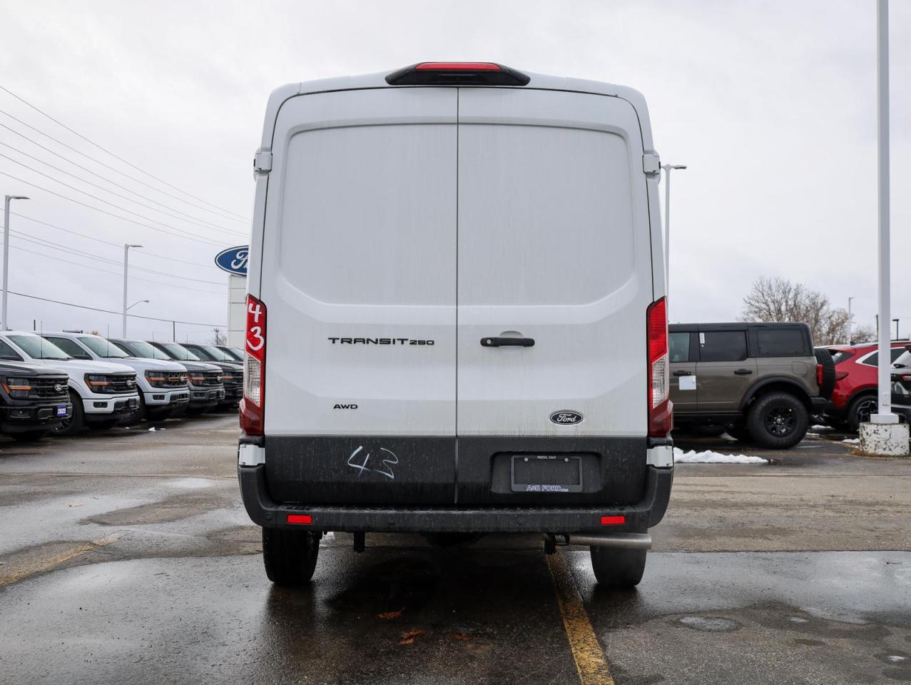 2026 Ford Transit-250 Cargo Base All-Wheel Drive Medium Roof Van 148 in. WB Photo3