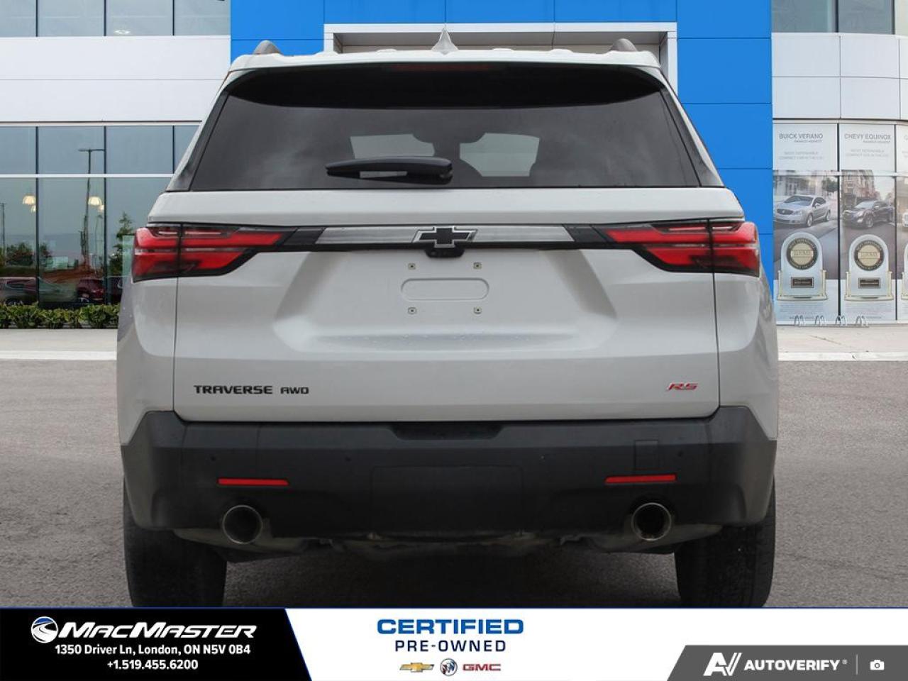 2022 Chevrolet Traverse RS All-Wheel Drive Photo