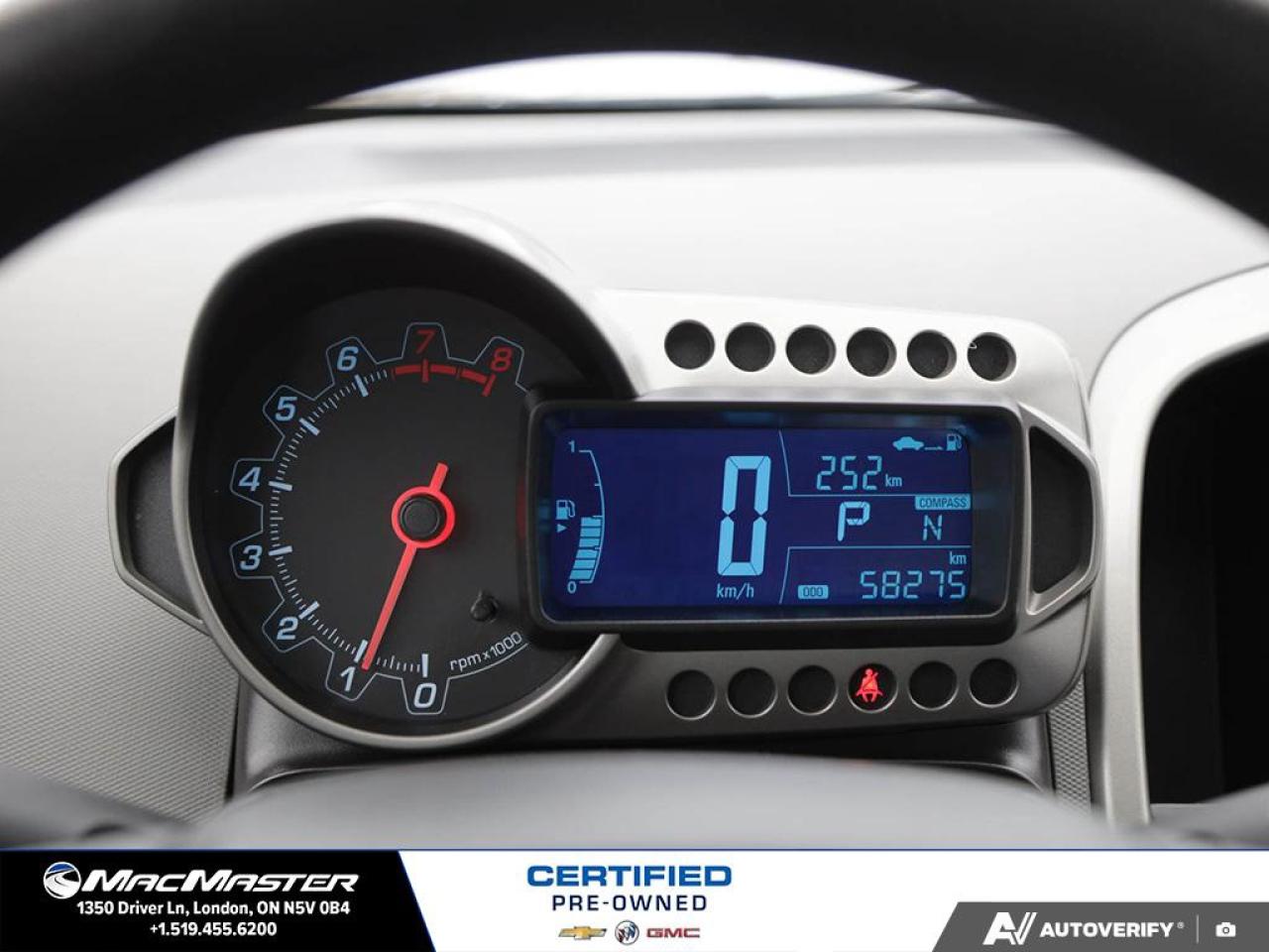 2016 Chevrolet Sonic LT Auto 4dr Hatchback Photo