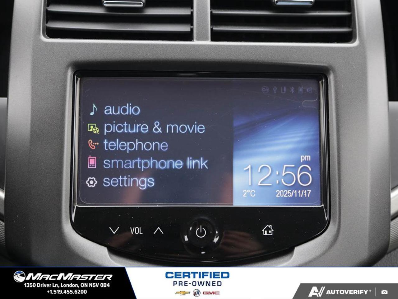 2016 Chevrolet Sonic LT Auto 4dr Hatchback Photo