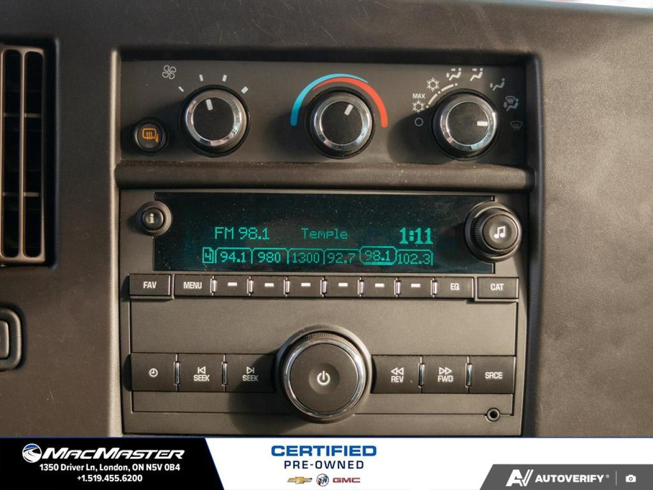 2021 Chevrolet Express 2500 Work Van Rear-Wheel Drive Cargo Van Photo