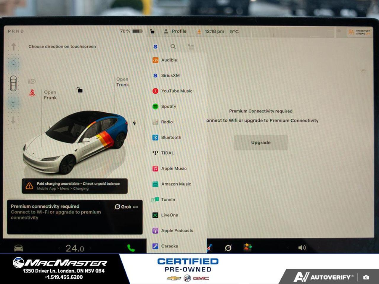 2024 Tesla Model 3 Base 4dr Rear-Wheel Drive Sedan Photo