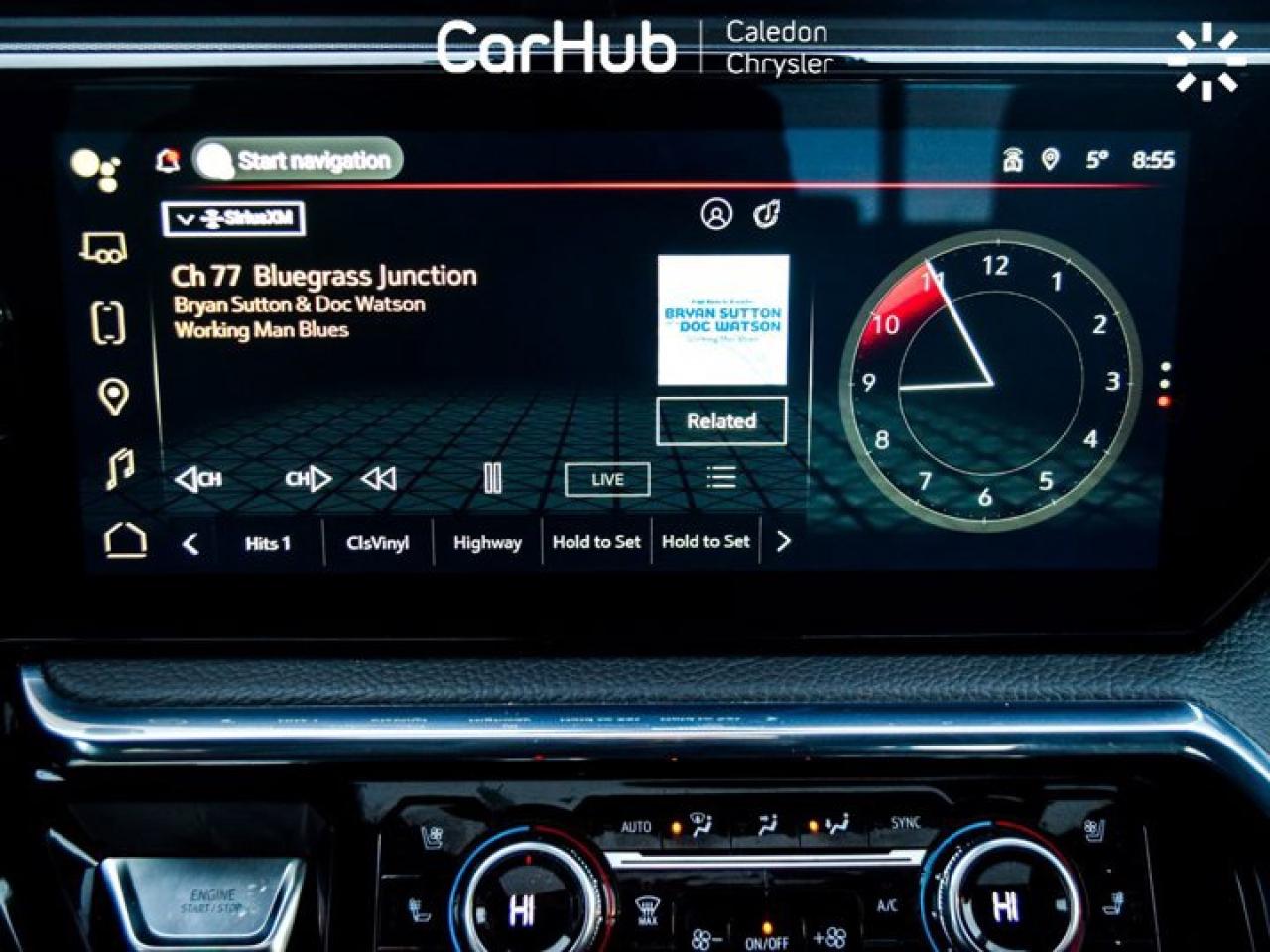 2023 GMC Sierra 1500 Denali 4WD Crew Cab 147" 5.3L Leather Multi Pro TailGate Sunroof Photo