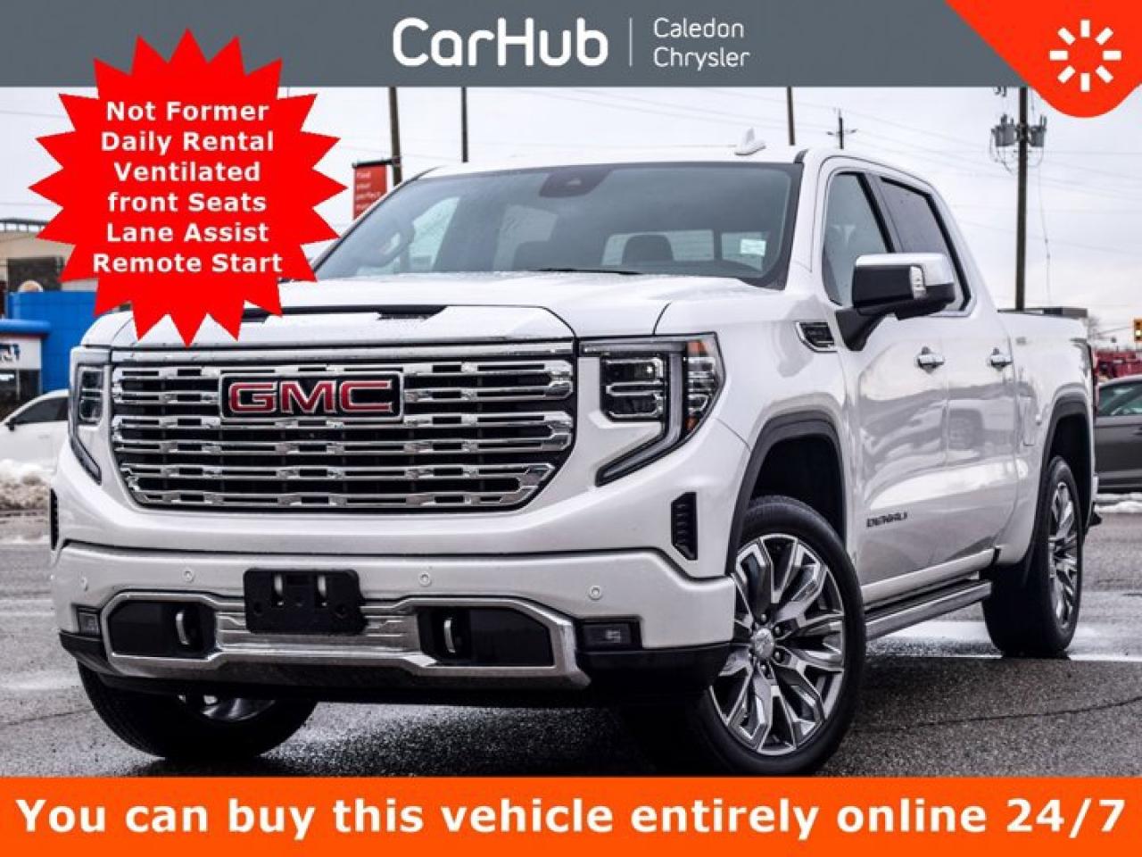 2023 GMC Sierra 1500 Denali 4WD Crew Cab 147" 5.3L Leather Multi Pro TailGate  5 passengers with captain chair Photo0