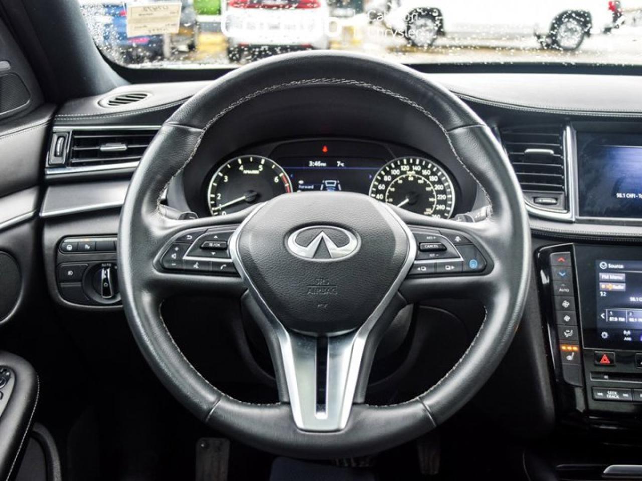 2022 Infiniti QX50 LUXE I-LINE AWD Pano Sunroof Blind Spot Lane Assist alloy Rims Photo