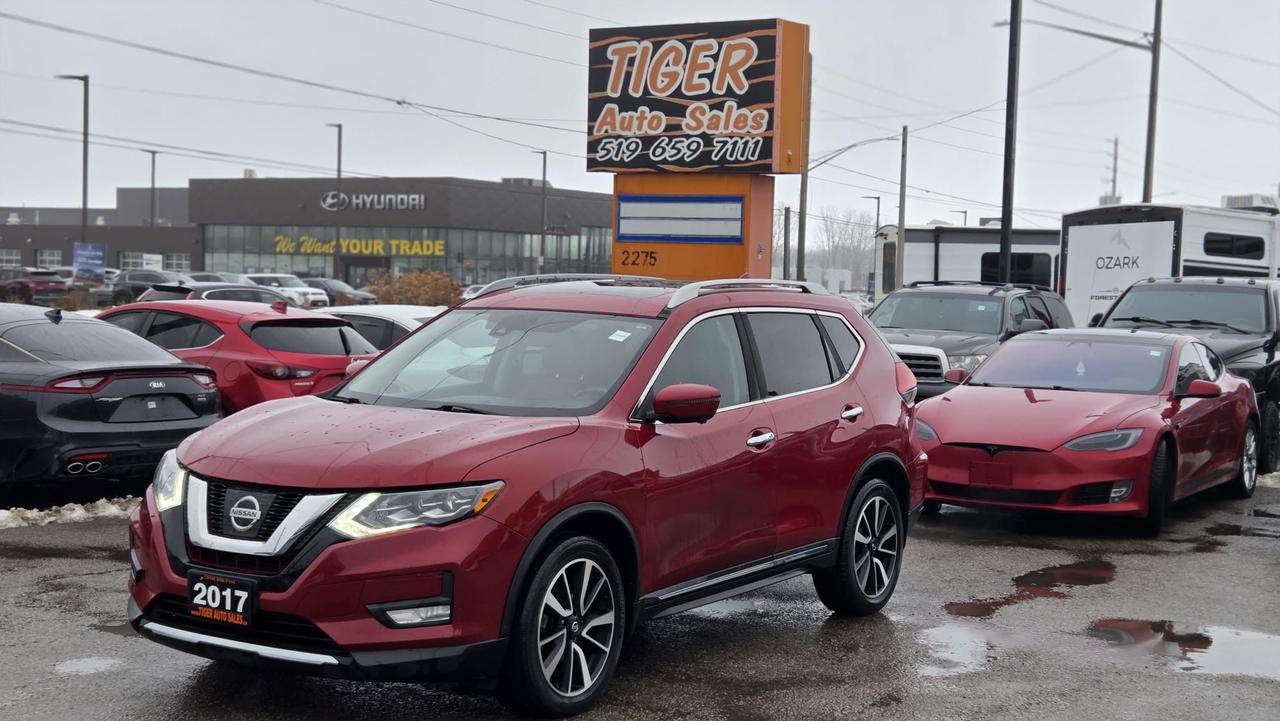 2017 Nissan Rogue AWD, SL, LOADED, LEATHER, CERTIFIED