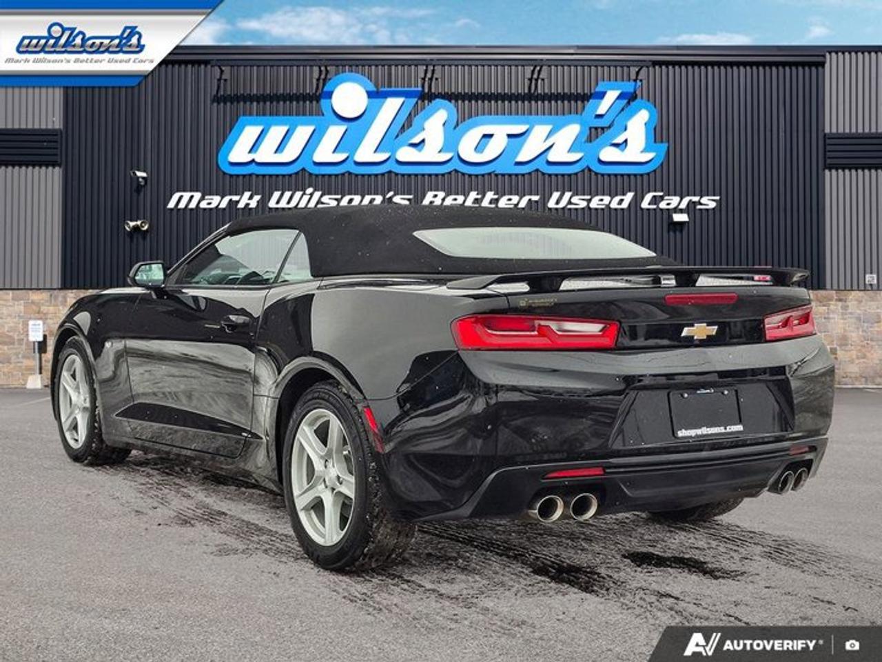 2017 Chevrolet Camaro Convertible 1LT | V6 | Power Seat | CarPlay + Android | Remote Start | Rear Camera | Alloys Photo