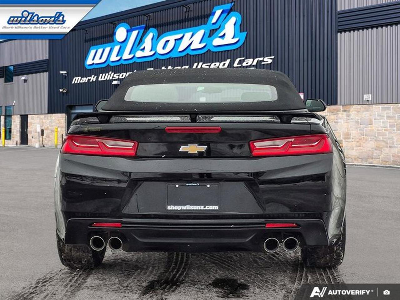 2017 Chevrolet Camaro Convertible 1LT | V6 | Power Seat | CarPlay + Android | Remote Start | Rear Camera | Alloys Photo3