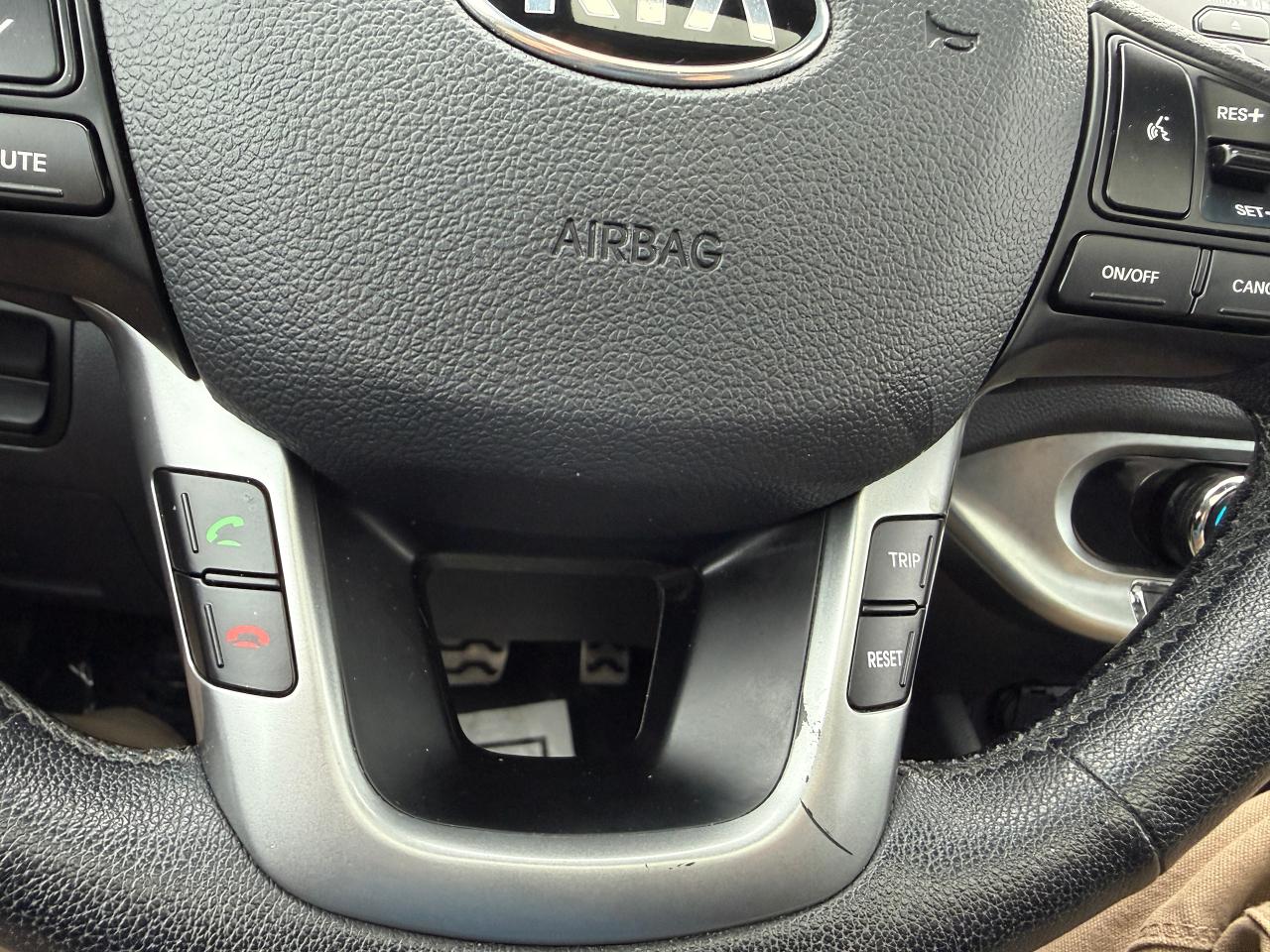 2013 Kia Rio SX NO ACCIDENTS.LEATHER.SUNROOF..NAV..CERTIFIED ! Photo