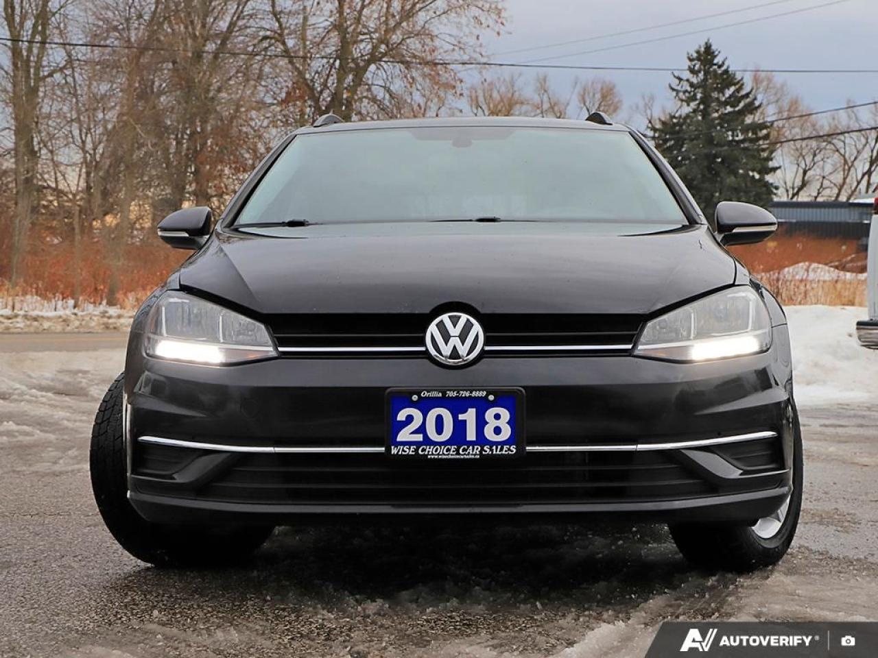 2018 Volkswagen Golf SportWagen Trendline, R/V CAM, B.TOOTH, HEATED SEATS Photo