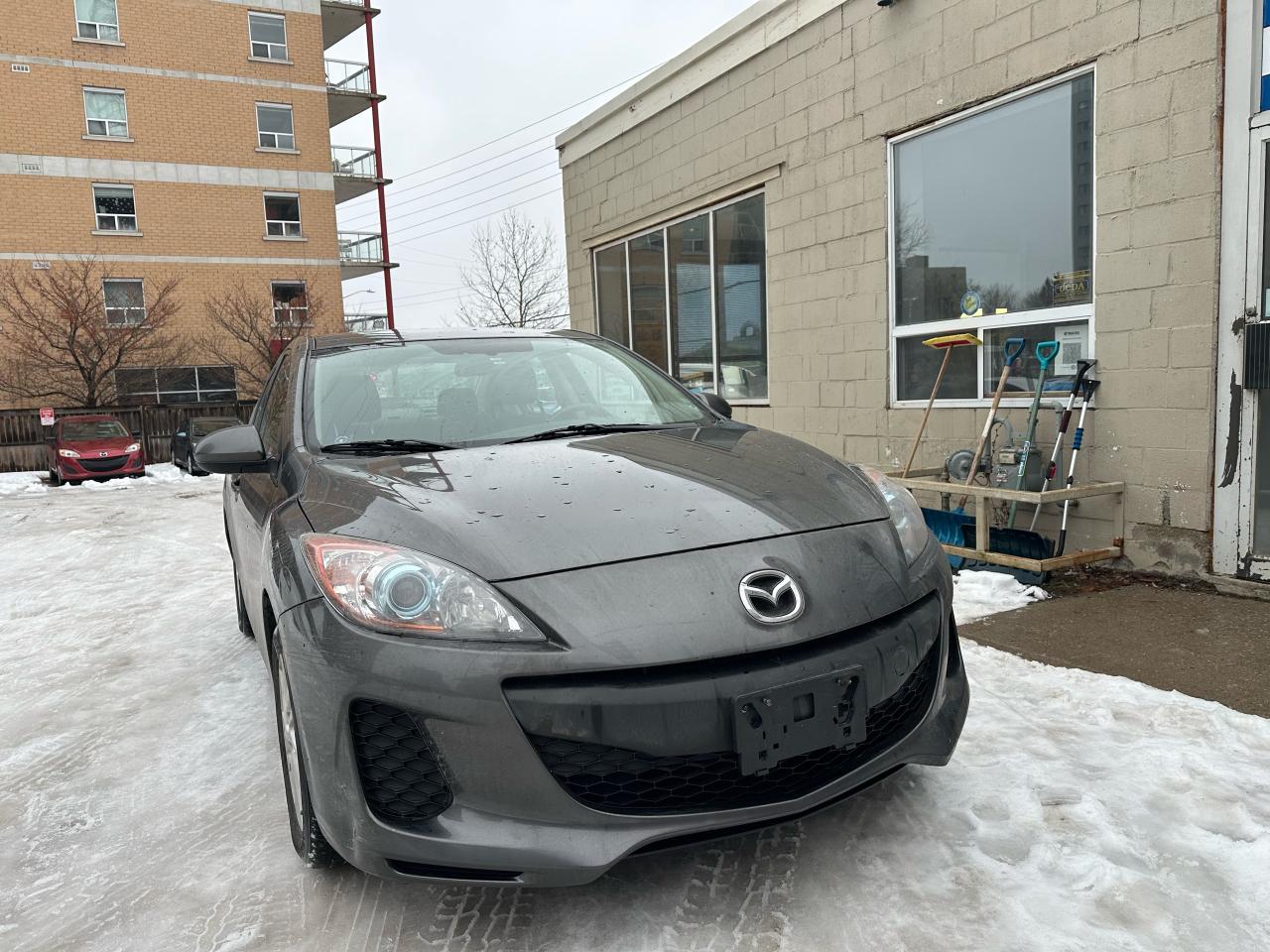 <p>WOW, only 90,970 kms on this One Owner Mazda 3 GS SKYACTIV we acquired direct from a Mercedes Benz Dealer where it was traded in. Features; heated front seats, power sunroof, remote entry, power group, cruise control, audio steering wheel controls, Alloy wheels and much more.</p><p>Why Buy From Us. Since 1991, Our Family commitment to each and every person has been to provide an exceptional level of customer service. From our knowledge in the industry and formed relationships we search for the cleanest, lowest kilometers vehicles while keeping our overhead costs low to save you money. We are part of a large Dealer Network with access to New Car Dealer trade-ins, we attend multiple weekly auctions and have our own trade-ins to provide a comprehensive lineup of all makes & models. After the sale, we welcome you back for any and all of your automotive needs; from regular service, to maintenance, tires & tire storage, detailing, dent removal, windshield chip repair or replacement we have the right tools and skilled workers to get the job done. We invite you to come in for a truly enjoyable car buying experience.</p><p>We offer; Preferred Dealer Bank financing available right here On Approved Credit. A Dealer Guarantee with every Certified vehicle, Free CARFAX Canada Vehicle History Report. We are a proud member of UCDA and maintain A+ Better Bureau Standing. Frank Gies Auto Sales is committed to respecting the privacy of individuals and recognizes a need for the appropriate management and protection of any personal information that you agree to provide us. We will not share your information with any third party outside of our organization, other than as necessary to fulfill your request. Price plus13% HST (Harmonized Sales Tax) and licensing ($32.00 to transfer plates or $59.00 for New plates</p><p>&nbsp;</p>