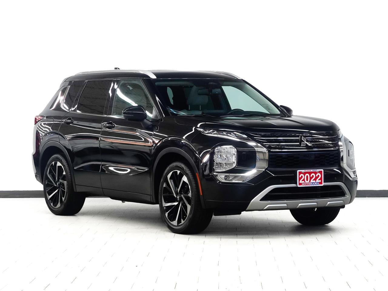 2022 Mitsubishi Outlander GT | AWD | Nav | Leather | Sunroof | BSM | LaneDep