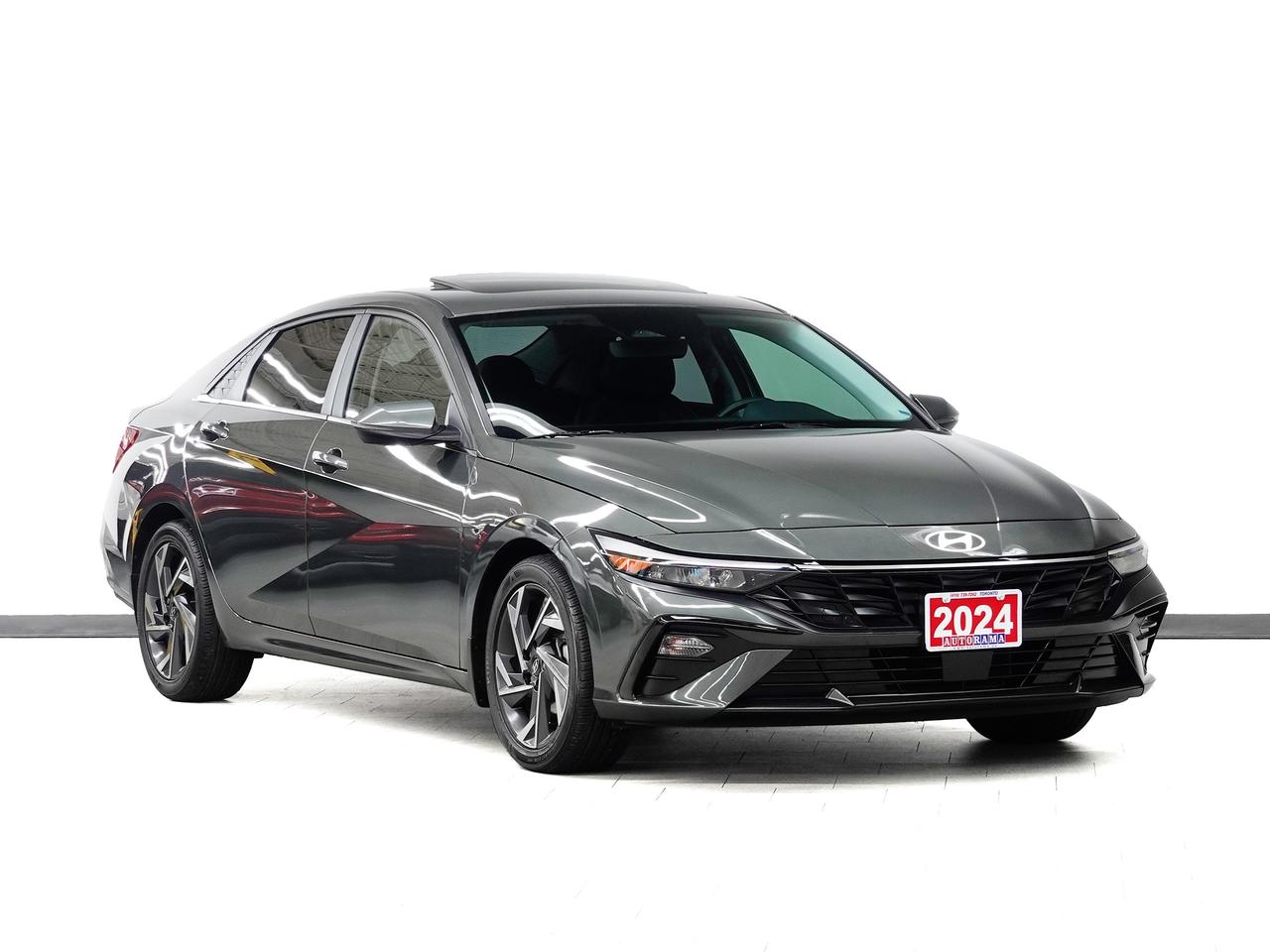 2024 Hyundai Elantra Luxury | NAV | Leather | Sunroof | BSM | CarPlay