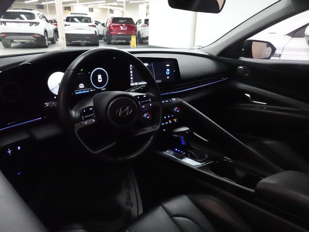 2024 Hyundai Elantra Luxury | NAV | Leather | Sunroof | BSM | CarPlay Photo