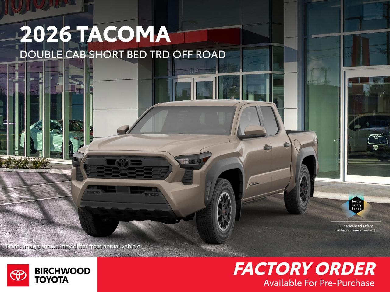 Experience is Everything at Birchwood Toyota! Our mission is to provide the most transparent and efficient sales process for our customers. We strive to provide the best service possible, whether you visit us in person, shop our website, or take advantage of our buy from home program.

Find out what FACTORY INCENTIVES or BIRCHWOOD PROMOTIONS may apply to the vehicle youre interested in driving. Call now! 204-889-3700. 

This vehicle qualifies for Birchwood Toyota Shield, which includes:

Guardian Protection:
- Cosmetic Wheel Protection
- Paintless Dent Repair
- Key/Remote Replacement


Vehicle may not be exactly as shown.

Dealer Permit #0025
Dealer permit #0025