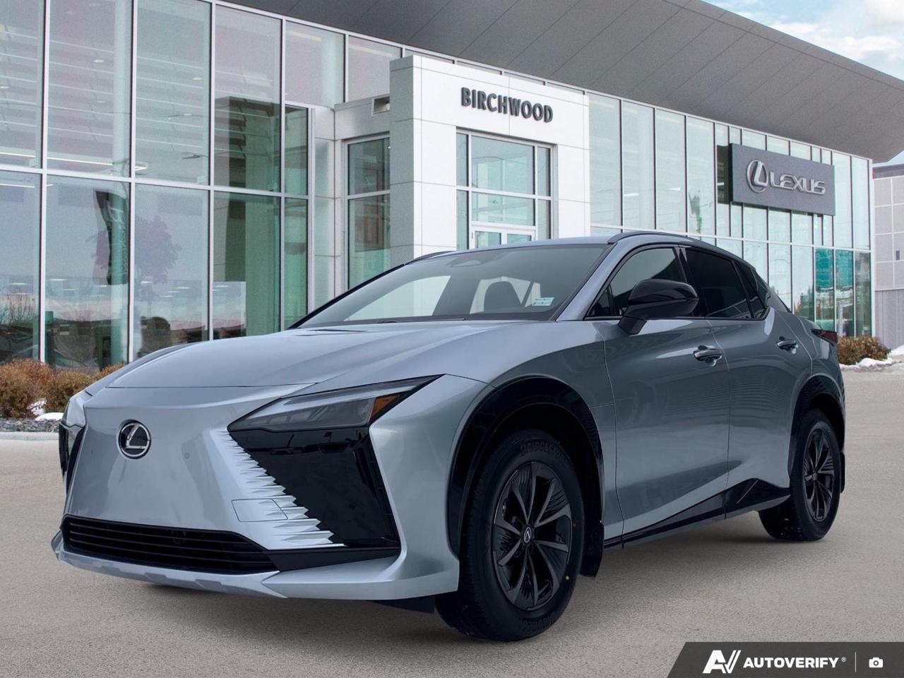 Experience the future of luxury electric SUVs with the 2026 Lexus RZ 450e Signature.
Experience the future of luxury electric SUVs with the 2026 Lexus RZ 450e Signature. This cutting-edge vehicle combines elegance, performance, and sustainability in one impressive package.

Key Features:
- All-Wheel Drive for superior handling and control
- Advanced electric powertrain with impressive range
- Luxurious NuLuxe interior in stylish Dapple finish
- Dual Zone Front Automatic Air Conditioning for optimal comfort
- Smart Device Integration and Wireless Phone Connectivity
- Comprehensive safety suite including Collision Mitigation and Evasion Assist
- Regenerative 4-Wheel Disc Brakes for enhanced efficiency
- Automatic Highbeams and Rain Detecting Wipers for convenience

Dont miss your chance to own this exceptional electric SUV. Visit Birchwood Lexus today to reserve your 2026 Lexus RZ 450e Signature or schedule a test drive. Our knowledgeable staff is ready to answer any questions and guide you through the seamless purchasing process. Experience the future of driving  book your appointment now at www.birchwoodlexus.ca.
*Pricing includes all available rebates.

Birchwood Lexus is a three-time winner of the prestigious Pursuit of Excellence award, which recognizes Lexus dealers in Canada for having the highest possible level of guest satisfaction.  Allow us to show you the best possible guest experience. 

Have a trade? Birchwood Lexus will pay you top dollar for your vehicle - trades of all makes and models are welcome.

Flexible financing is available on most years, makes, and models. Start your purchase online at www.birchwoodlexus.ca or call us today at 204-25-LEXUS (53987)

Toll free Phone: 844-57-LEXUS (53987)

Dealer Permit #5499
Dealer permit #5499