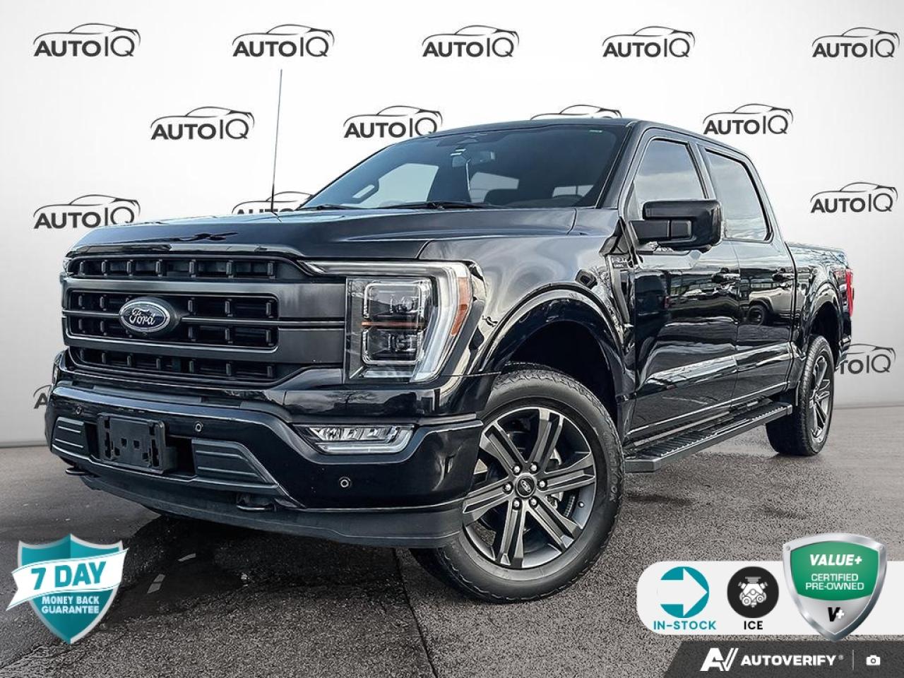 Recent Arrival!<br><br><br>| Remote Start, 4WD, 4x4 FX4 Off-Road Decal, Connected Built-In Navigation, Equipment Group 502A High, Evasive Steering Assist, Ford Co-Pilot360 Assist 2.0, FX4 Off-Road Package, Heated front seats, Heated Rear Seats, Hill Descent Control, Intelligent Adaptive Cruise Control w/Stop & Go, Intersection Assist, LED Projector w/Dynamic Bending Headlamps, Memory seat, Monotube Rear Shocks, Navigation system: Connected Navigation, Off-Road Tuned Front Shock Absorbers, Pedal memory, Power passenger seat, Power Tailgate, Power Tilt/Telescoping Steering Column w/Memory, Rain-Sensing Wipers, Rock Crawl Mode, Speed Sign Recognition, Ventilated front seats, Wheels: 20 6-Spoke Dark Alloy Painted Aluminum, Wireless Charging Pad.<br><br>Agate Black Metallic<br>2023 Ford F-150 Lariat 4D SuperCrew<br>2.7L V6 EcoBoost 10-Speed Automatic<br>4WD<p></p>

<h4>VALUE+ CERTIFIED PRE-OWNED VEHICLE</h4>

<p>36-point Provincial Safety Inspection<br />
172-point inspection combined mechanical, aesthetic, functional inspection including a vehicle report card<br />
Warranty: 30 Days or 1500 KMS on mechanical safety-related items and extended plans are available<br />
Complimentary CARFAX Vehicle History Report<br />
2X Provincial safety standard for tire tread depth<br />
2X Provincial safety standard for brake pad thickness<br />
7 Day Money Back Guarantee*<br />
Market Value Report provided<br />
Complimentary 3 months SIRIUS XM satellite radio subscription on equipped vehicles<br />
Complimentary wash and vacuum<br />
Vehicle scanned for open recall notifications from manufacturer</p>

<p>SPECIAL NOTE: This vehicle is reserved for AutoIQs retail customers only. Please, No dealer calls. Errors & omissions excepted.</p>

<p>*As-traded, specialty or high-performance vehicles are excluded from the 7-Day Money Back Guarantee Program (including, but not limited to Ford Shelby, Ford mustang GT, Ford Raptor, Chevrolet Corvette, Camaro 2SS, Camaro ZL1, V-Series Cadillac, Dodge/Jeep SRT, Hyundai N Line, all electric models)</p>