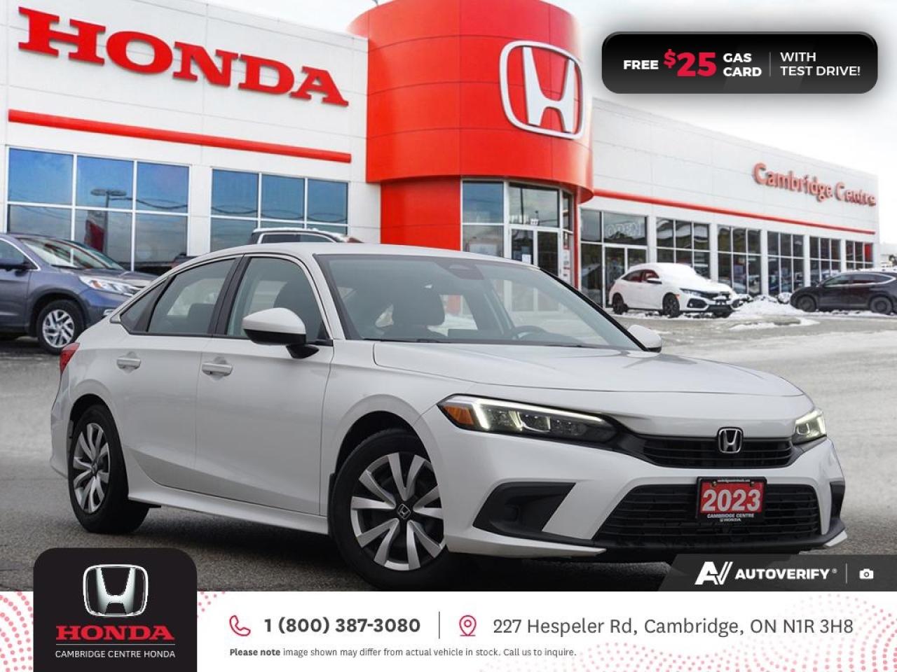 Used 2023 Honda Civic LX HEATED SEATS | REARVIEW CAMERA | APPLE CARPLAY™/ANDROID AUTO™ for sale in Cambridge, ON