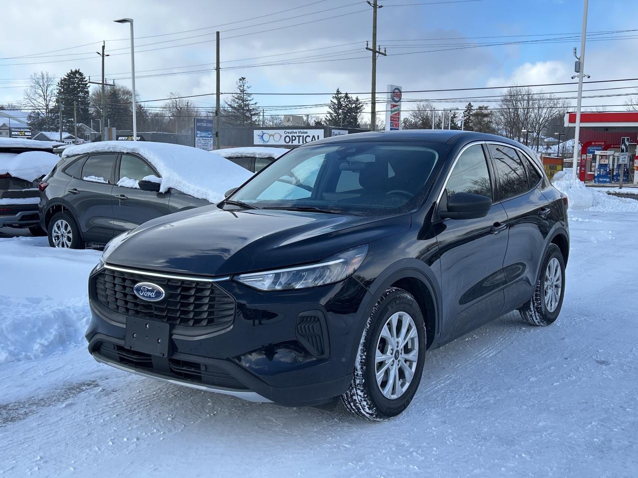 <p>Looking for a versatile and modern SUV? Carpages.ca has a fantastic option for you: a used 2024 Ford Escape Active FWD. This sleek SUV is ready to take on your daily commute or weekend adventures. With only 18,901 KM on the odometer, this Escape is practically brand new and offers a great value. Its packed with features designed for comfort, safety, and convenience, making it an ideal choice for drivers seeking a reliable and stylish vehicle.</p>
<p>This Ford Escape Active FWD is equipped with a range of features to enhance your driving experience. From its fuel-efficient engine to its advanced safety technologies, this SUV is designed to keep you and your passengers safe and comfortable on the road. The Escapes spacious interior and versatile cargo area make it perfect for families and individuals alike.</p>
<p>Here are five standout features of this 2024 Ford Escape Active FWD:</p>
<ul>
<li><strong>Pre-Collision Assist with Automatic Emergency Braking (AEB):</strong> Drive with confidence knowing this system can help prevent or mitigate collisions.</li>
<li><strong>BLIS (Blind Spot Information System):</strong> Stay aware of your surroundings with this helpful safety feature.</li>
<li><strong>Power Liftgate:</strong> Effortlessly access the cargo area with the touch of a button.</li>
<li><strong>Dual Zone Front Automatic Air Conditioning:</strong> Keep everyone comfortable with individual climate controls.</li>
<li><strong>1.5L EcoBoost Engine:</strong> Experience a blend of power and fuel efficiency with this advanced engine.</li>
</ul>
<p><strong><em>Powered by AutoIntelligence™</em></strong>
Vehicle information has been generated using artificial intelligence and is provided for informational purposes only. While efforts are made to ensure accuracy, please confirm all details directly with the dealer.</p>
