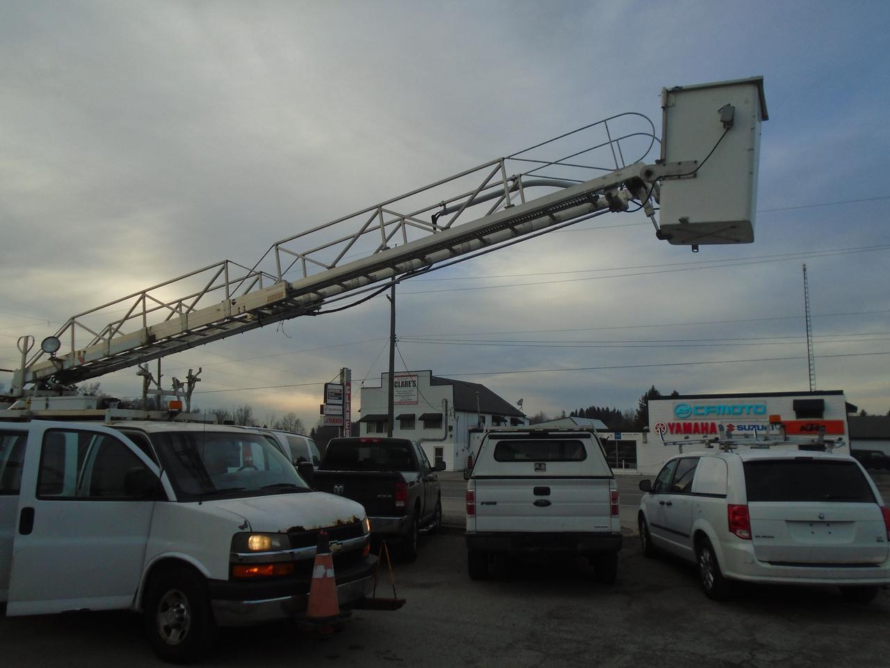 2011 Chevrolet Express Bucket Truck RWD 3500 35 Feet High Photo