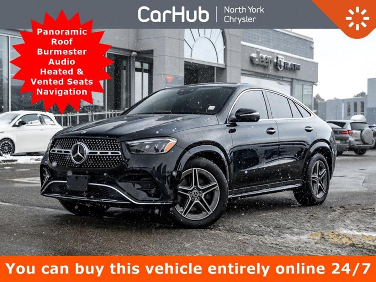 2024 Mercedes-Benz GLE 450 4MATIC Coupe Panoroof Burmester Audio Heated Vented Seats Photo0