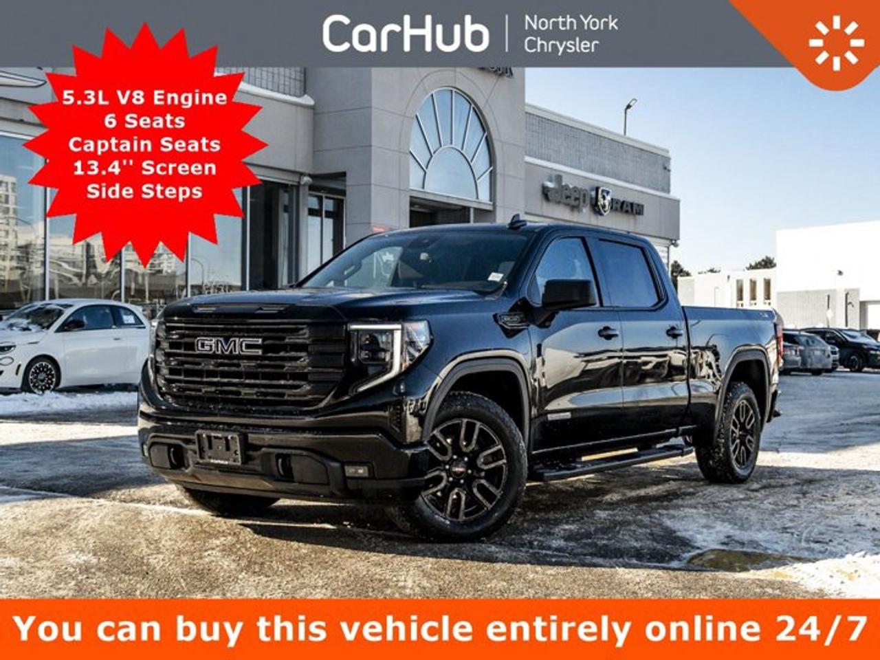 2024 GMC Sierra 1500 Elevation 4WD 157" V8 13.4'' Screen Captain Seats Side Steps Photo0