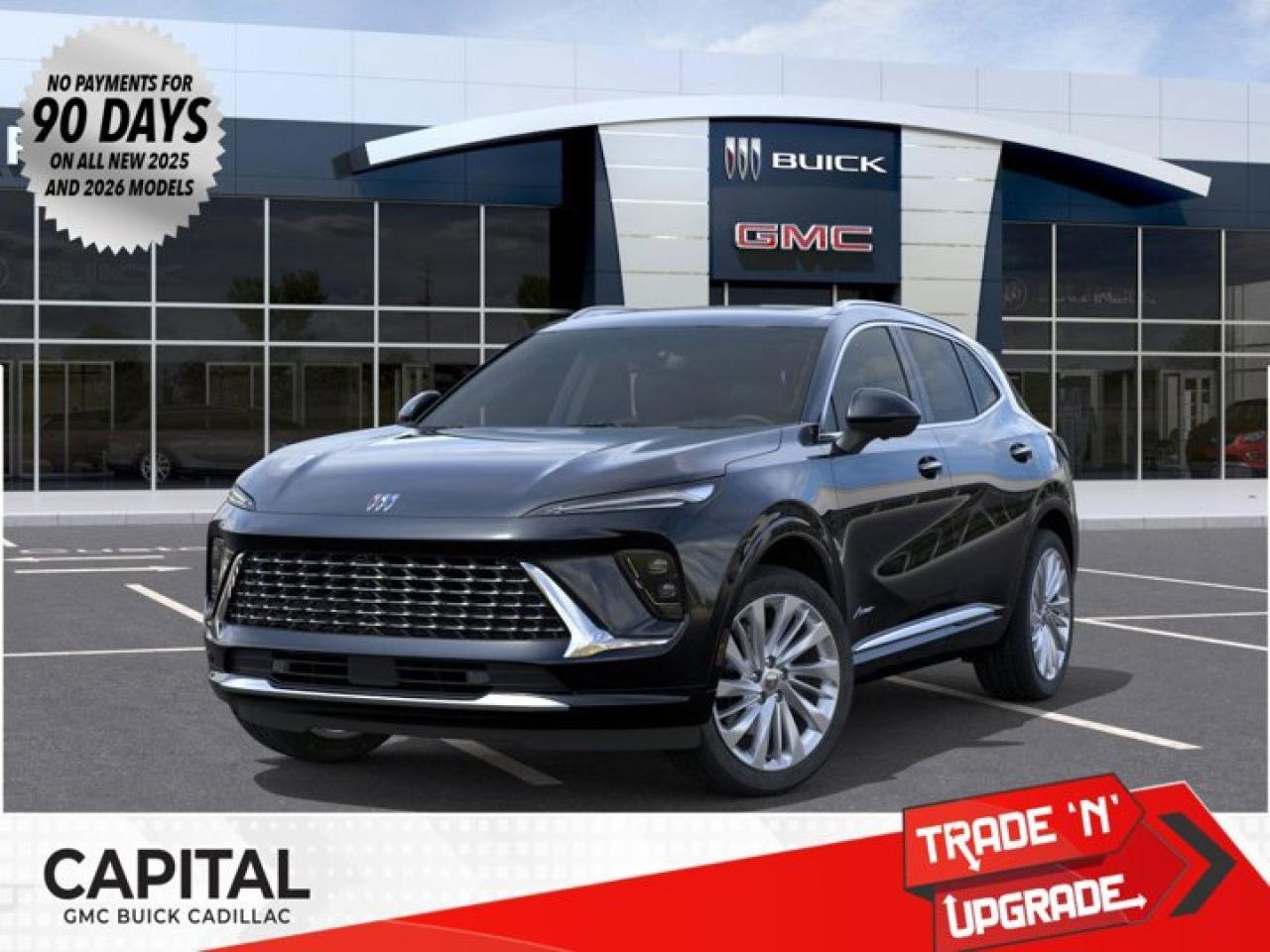 This 2026 Buick Envision in Ebony Twilight Metallic is equipped with AWD and Turbocharged Gas I4 2.0L/- TBD  engine.The Buick Envision is a joy to drive and a joy to share. Its sculpted, assertive design combines dynamic lines with head-turning features to elevate expectations of what a luxury SUV can be. Simply kick your foot under the rear bumper or press a button on your key fob to open the standard hands-free power liftgate. From sculpted headlamps, signature waterfall grille to its sculpted, high-tech LED-accented taillamps and crafted chrome details all add to the signature styling of this SUV. Envisions beautifully modern interior is bound to get a few conversations started, with its spacious, welcoming design, thoughtful craftsmanship and premium amenities. The Envision offers two efficient engines: the standard 2.5L DOHC SIDI, or available 2.0L turbo. It also features available all-wheel drive, stability control and adaptive cruise control, allowing you to drive with confidence. Starting with the driver information center, youre able to stay connected to whats going on inside and outside. Envision also comes with an available built-in Wi-Fi hotspot and infotainment system, the myBuick app, Apple CarPlay and Android Auto, staying connected on the go has never been easier or more convenient. Youll also find a comprehensive suite of safety features such as rear cross traffic alert, an intelligent air bag system, safety alert seat, surround vision, lane keep assist and OnStar, all working to help keep you confident on the road.Check out this vehicles pictures, features, options and specs, and let us know if you have any questions. Helping find the perfect vehicle FOR YOU is our only priority.P.S...Sometimes texting is easier. Text (or call) 306-801-9090 for fast answers at your fingertips!Dealer License #914248Disclaimer: All prices are plus taxes & fees. See dealer for Details. Dealer Permit # 914248 See dealer for Details.