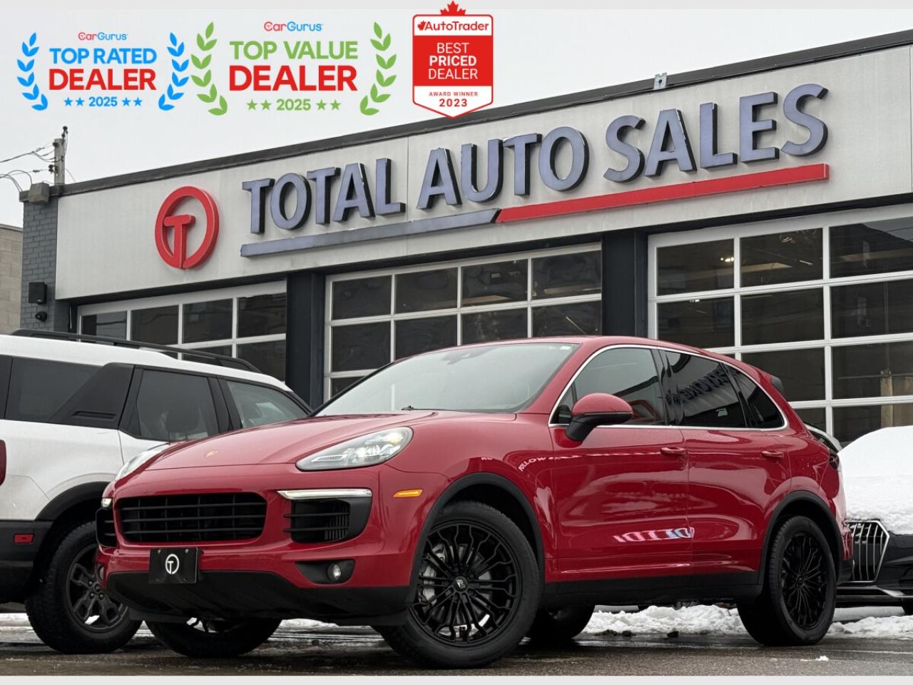 2016 Porsche Cayenne S | PREMIUM | PANO | RED LEATHER | REAR ENT | Photo
