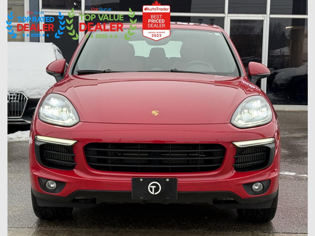 2016 Porsche Cayenne S | PREMIUM | PANO | RED LEATHER | REAR ENT | Photo4