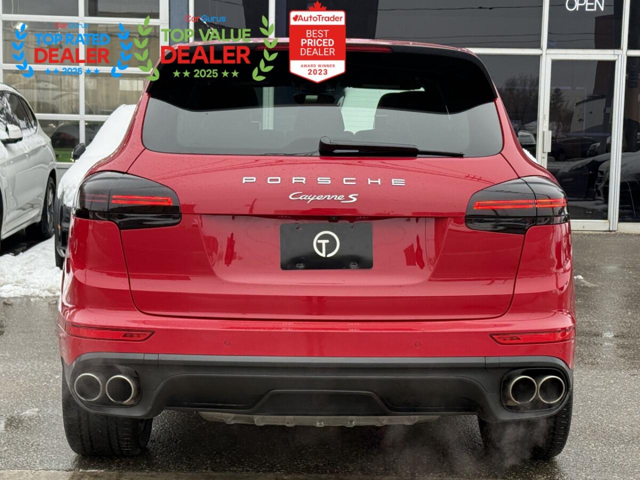 2016 Porsche Cayenne S | PREMIUM | PANO | RED LEATHER | REAR ENT | Photo