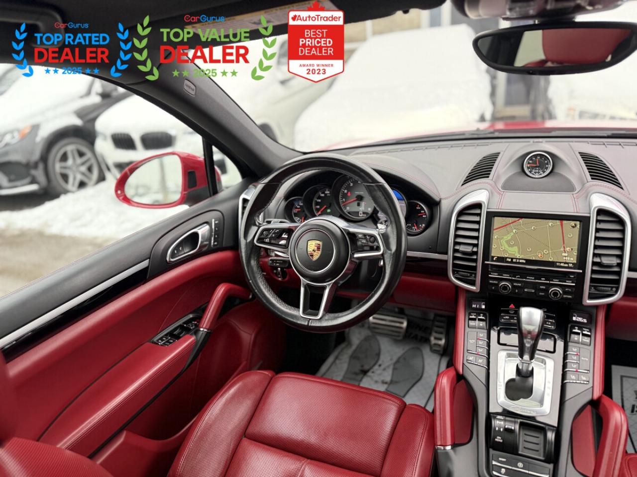 2016 Porsche Cayenne S | PREMIUM | PANO | RED LEATHER | REAR ENT | Photo