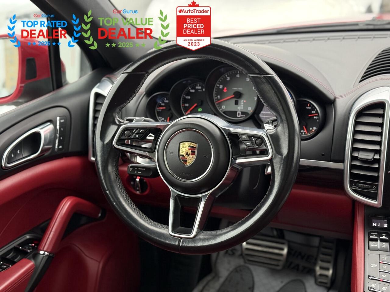 2016 Porsche Cayenne S | PREMIUM | PANO | RED LEATHER | REAR ENT | Photo