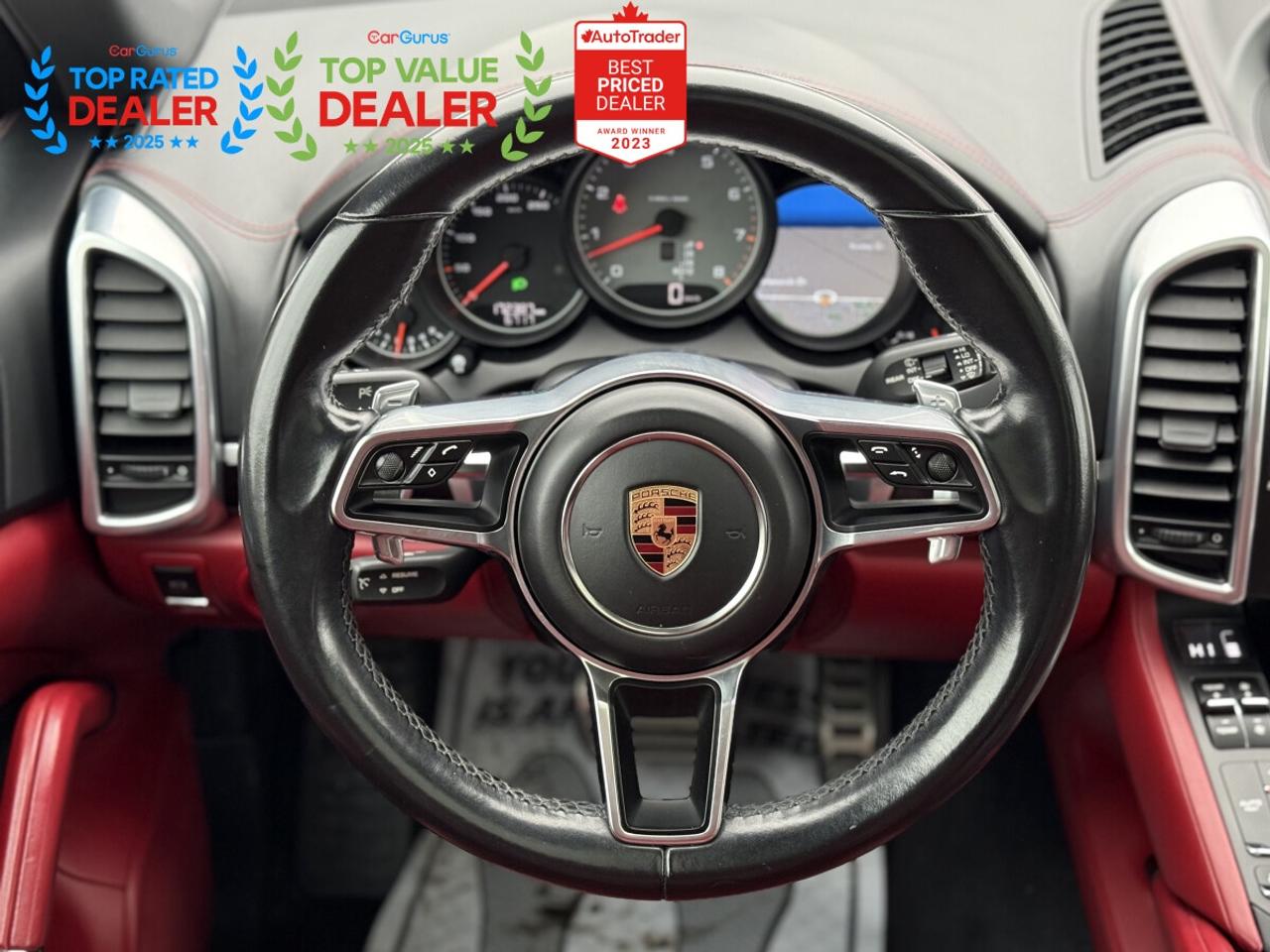 2016 Porsche Cayenne S | PREMIUM | PANO | RED LEATHER | REAR ENT | Photo