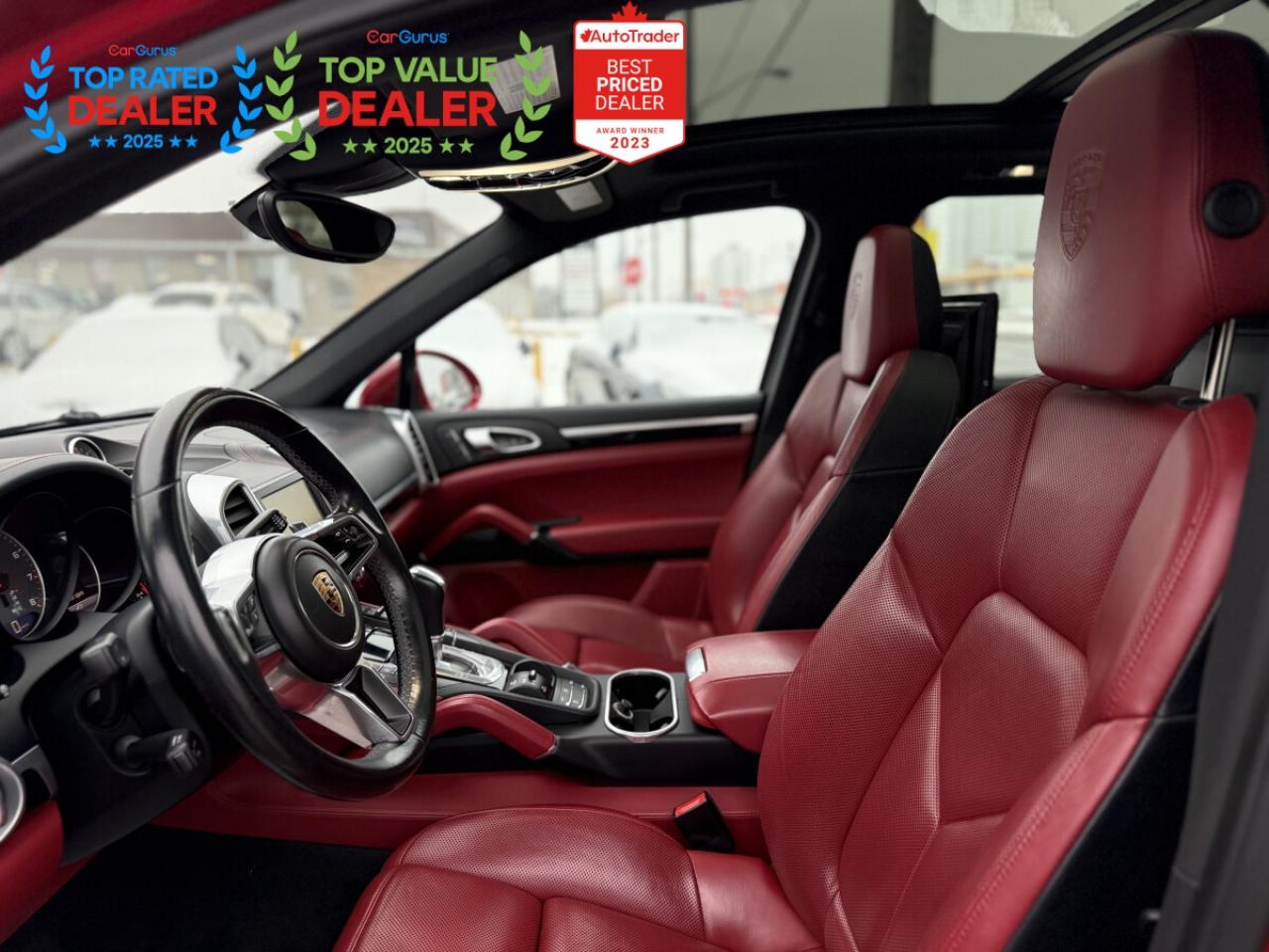 2016 Porsche Cayenne S | PREMIUM | PANO | RED LEATHER | REAR ENT | Photo