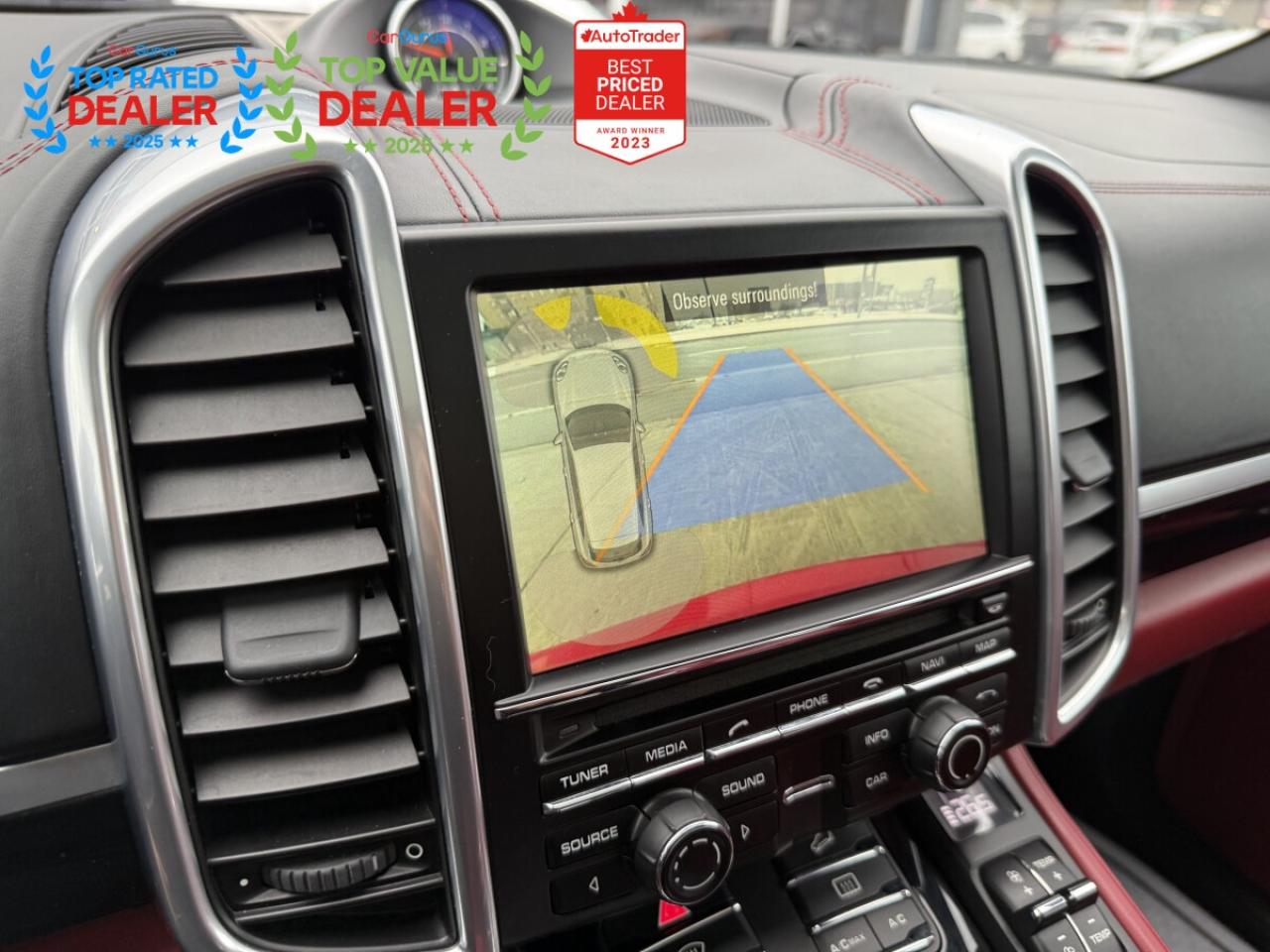 2016 Porsche Cayenne S | PREMIUM | PANO | RED LEATHER | REAR ENT | Photo