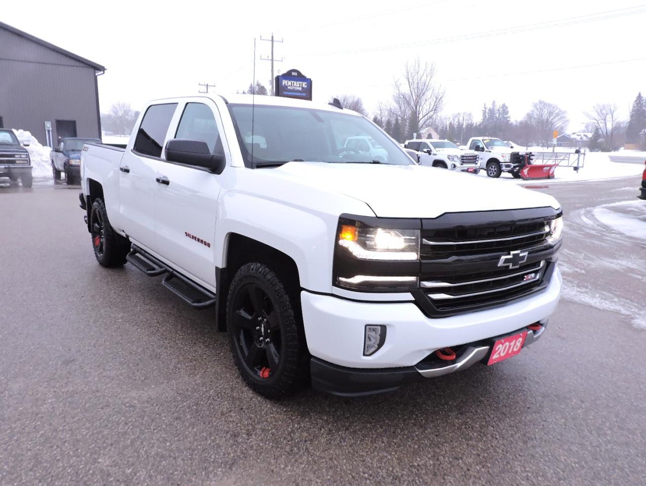 2018 Chevrolet Silverado 1500 LTZ 5.3L 4X4 Leather Navigation Z71 Only 160000 KM