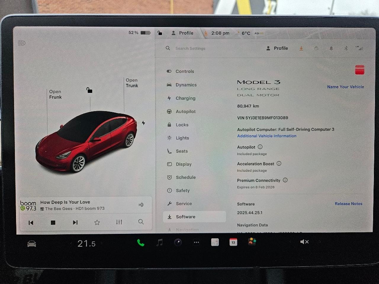 2021 Tesla Model 3 LONG RANGE AWD-DUAL MOTOR Photo