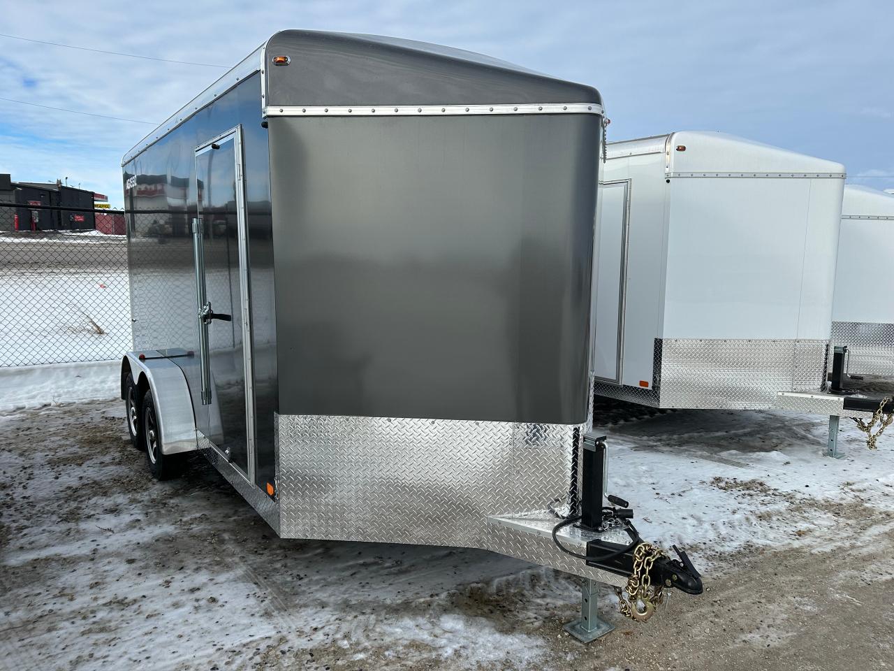 <p><span style=font-family: Segoe UI, sans-serif; background-color: #efefef;>7 x 14 triple wedge, 3500 lb dexter torsion axles, 6 extra height, rear ramp door, aluminum cross trax wheel upgrade, bar lock on side door, laminated sides.</span><span style=mso-spacerun: yes;>&nbsp;&nbsp;</span><span style=font-family: Segoe UI, sans-serif; background-color: #efefef;>Standard features: rock guard, 32&rdquo; side door, 2-12 volt dome lights and switch and a roof vent. &frac34;&rdquo; plywood floor, 3/8&rdquo; plywood on the walls, 6&rdquo; tube frame2 5/16&rdquo; coupler, GVWR 9900 lbs, curb weight 2365 lbs. Stock# HH5465.</span><span style=mso-spacerun: yes;>&nbsp;&nbsp;</span><span style=font-family: Segoe UI, sans-serif; background-color: #efefef;>For more info call Wilf&rsquo;s Elie Ford toll free 877-360-3673.</span><span style=mso-spacerun: yes;>&nbsp;&nbsp;</span><span style=font-family: Segoe UI, sans-serif; background-color: #efefef;>Dealer # 0521</span></p>