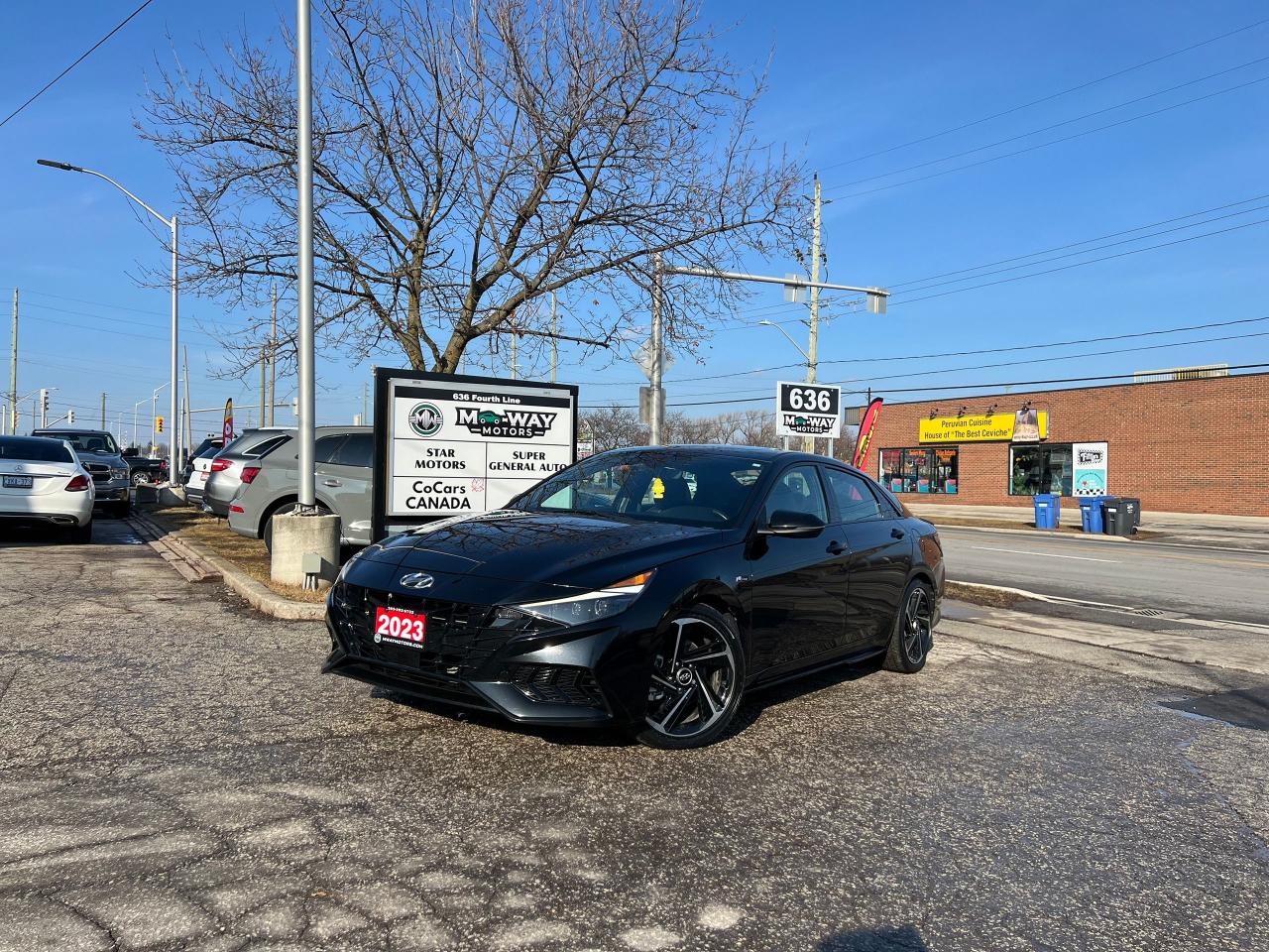 2023 Hyundai Elantra N Line Ultimate ONE OWNER NO ACCIDENT FULLY LOADED Photo3