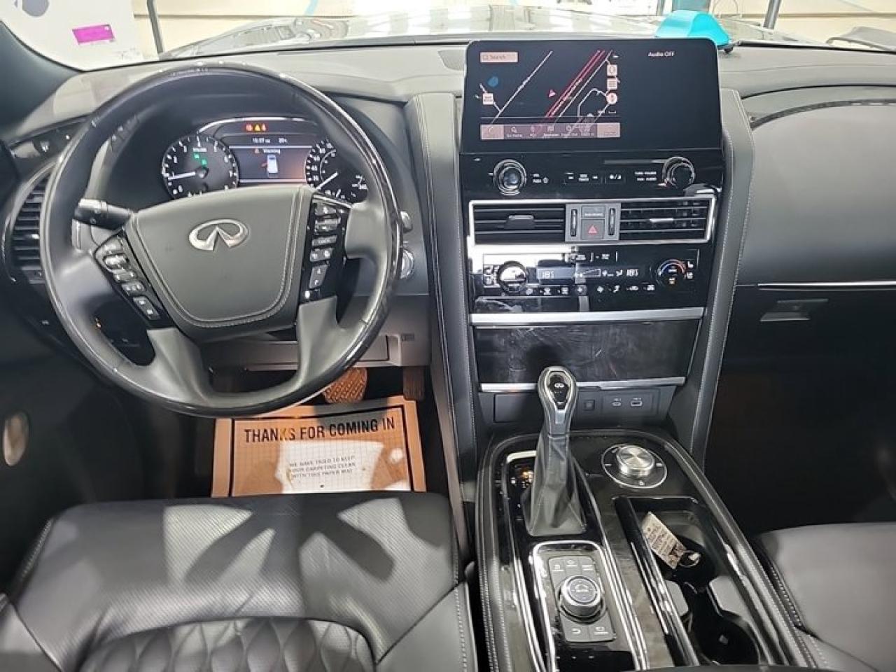 2023 Infiniti QX80 ProACTIVE AWD | Leather | Sunroof | Nav | Dual Screen Entertainment System | 360 Camera | and More ! Photo