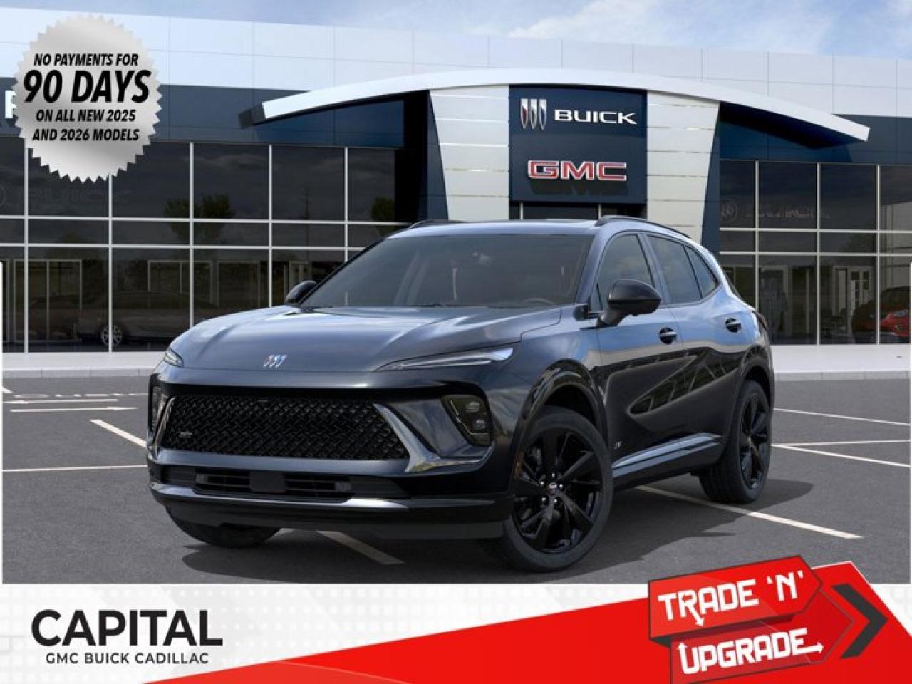 This 2026 Buick Envision in Ebony Twilight Metallic is equipped with AWD and Turbocharged Gas I4 2.0L/- TBD  engine.The Buick Envision is a joy to drive and a joy to share. Its sculpted, assertive design combines dynamic lines with head-turning features to elevate expectations of what a luxury SUV can be. Simply kick your foot under the rear bumper or press a button on your key fob to open the standard hands-free power liftgate. From sculpted headlamps, signature waterfall grille to its sculpted, high-tech LED-accented taillamps and crafted chrome details all add to the signature styling of this SUV. Envisions beautifully modern interior is bound to get a few conversations started, with its spacious, welcoming design, thoughtful craftsmanship and premium amenities. The Envision offers two efficient engines: the standard 2.5L DOHC SIDI, or available 2.0L turbo. It also features available all-wheel drive, stability control and adaptive cruise control, allowing you to drive with confidence. Starting with the driver information center, youre able to stay connected to whats going on inside and outside. Envision also comes with an available built-in Wi-Fi hotspot and infotainment system, the myBuick app, Apple CarPlay and Android Auto, staying connected on the go has never been easier or more convenient. Youll also find a comprehensive suite of safety features such as rear cross traffic alert, an intelligent air bag system, safety alert seat, surround vision, lane keep assist and OnStar, all working to help keep you confident on the road.Check out this vehicles pictures, features, options and specs, and let us know if you have any questions. Helping find the perfect vehicle FOR YOU is our only priority.P.S...Sometimes texting is easier. Text (or call) 306-801-9090 for fast answers at your fingertips!Dealer License #914248Disclaimer: All prices are plus taxes & fees. See dealer for Details. Dealer Permit # 914248 See dealer for Details.