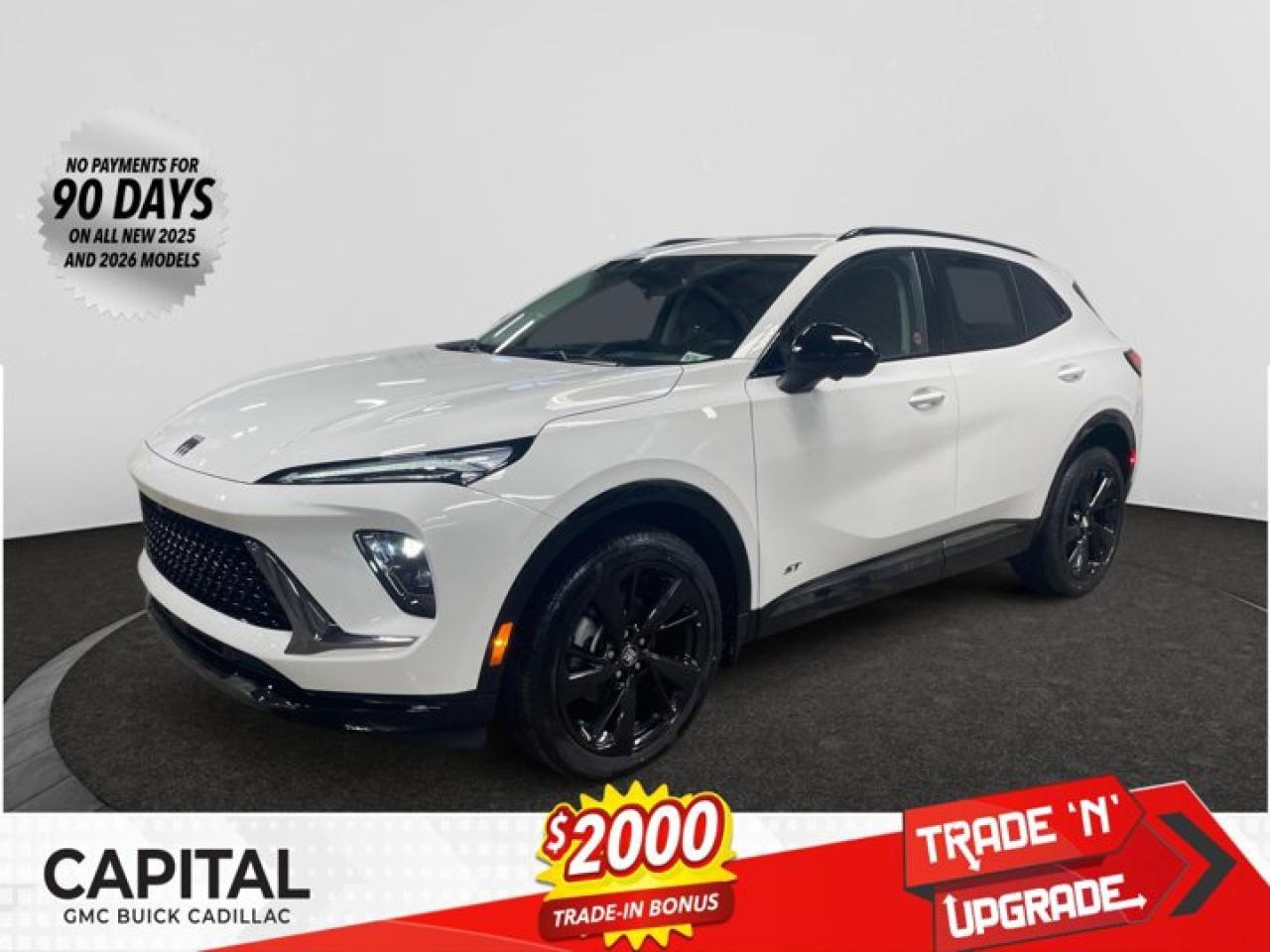 This 2026 Buick Envision in Summit White is equipped with AWD and Turbocharged Gas I4 2.0L/- TBD  engine.The Buick Envision is a joy to drive and a joy to share. Its sculpted, assertive design combines dynamic lines with head-turning features to elevate expectations of what a luxury SUV can be. Simply kick your foot under the rear bumper or press a button on your key fob to open the standard hands-free power liftgate. From sculpted headlamps, signature waterfall grille to its sculpted, high-tech LED-accented taillamps and crafted chrome details all add to the signature styling of this SUV. Envisions beautifully modern interior is bound to get a few conversations started, with its spacious, welcoming design, thoughtful craftsmanship and premium amenities. The Envision offers two efficient engines: the standard 2.5L DOHC SIDI, or available 2.0L turbo. It also features available all-wheel drive, stability control and adaptive cruise control, allowing you to drive with confidence. Starting with the driver information center, youre able to stay connected to whats going on inside and outside. Envision also comes with an available built-in Wi-Fi hotspot and infotainment system, the myBuick app, Apple CarPlay and Android Auto, staying connected on the go has never been easier or more convenient. Youll also find a comprehensive suite of safety features such as rear cross traffic alert, an intelligent air bag system, safety alert seat, surround vision, lane keep assist and OnStar, all working to help keep you confident on the road.Check out this vehicles pictures, features, options and specs, and let us know if you have any questions. Helping find the perfect vehicle FOR YOU is our only priority.P.S...Sometimes texting is easier. Text (or call) 306-801-9090 for fast answers at your fingertips!Dealer License #914248Disclaimer: All prices are plus taxes & fees. See dealer for Details. Dealer Permit # 914248 See dealer for Details.