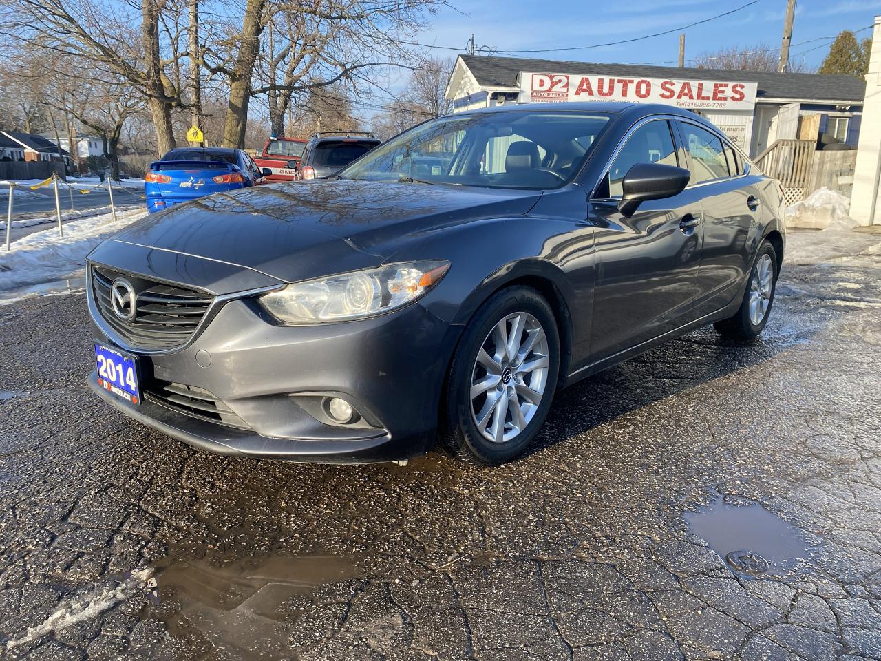 2014 Mazda MAZDA6 Accident Free/Automatic/Gas Saver/Leather/Roof Photo0