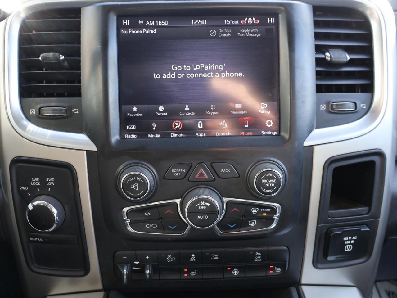 2018 RAM 2500 SLT-OFF ROAD HEMI 4WD CERTIFIED *ACCIDENT FREE*DODGE MAINTAIN**LOW KMS* CAMERA BLUETOOTH HEATED SEATS CRUISE ALLOYS Photo