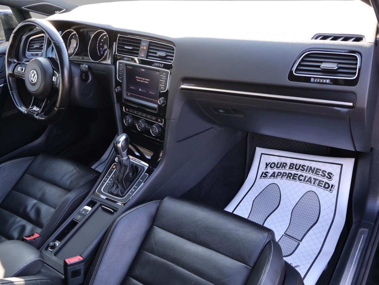 2016 Volkswagen Golf R DSG AWD CERTIFIED CAMERA *LOW KMS* BLUETOOTH LEATHER HEATED SEATS CRUISE ALLOYS Photo