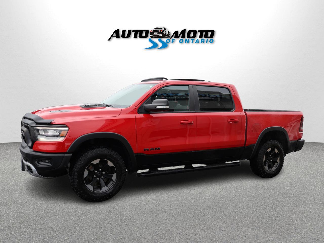 2019 RAM 1500 REBEL HEMI 4WD CERTIFIED *1 OWNER*ACCIDENT FREE* CAMERA NAV BLUETOOTH LEATHER HEATED SEATS SUNROOF CRUISE ALLOYS Photo2