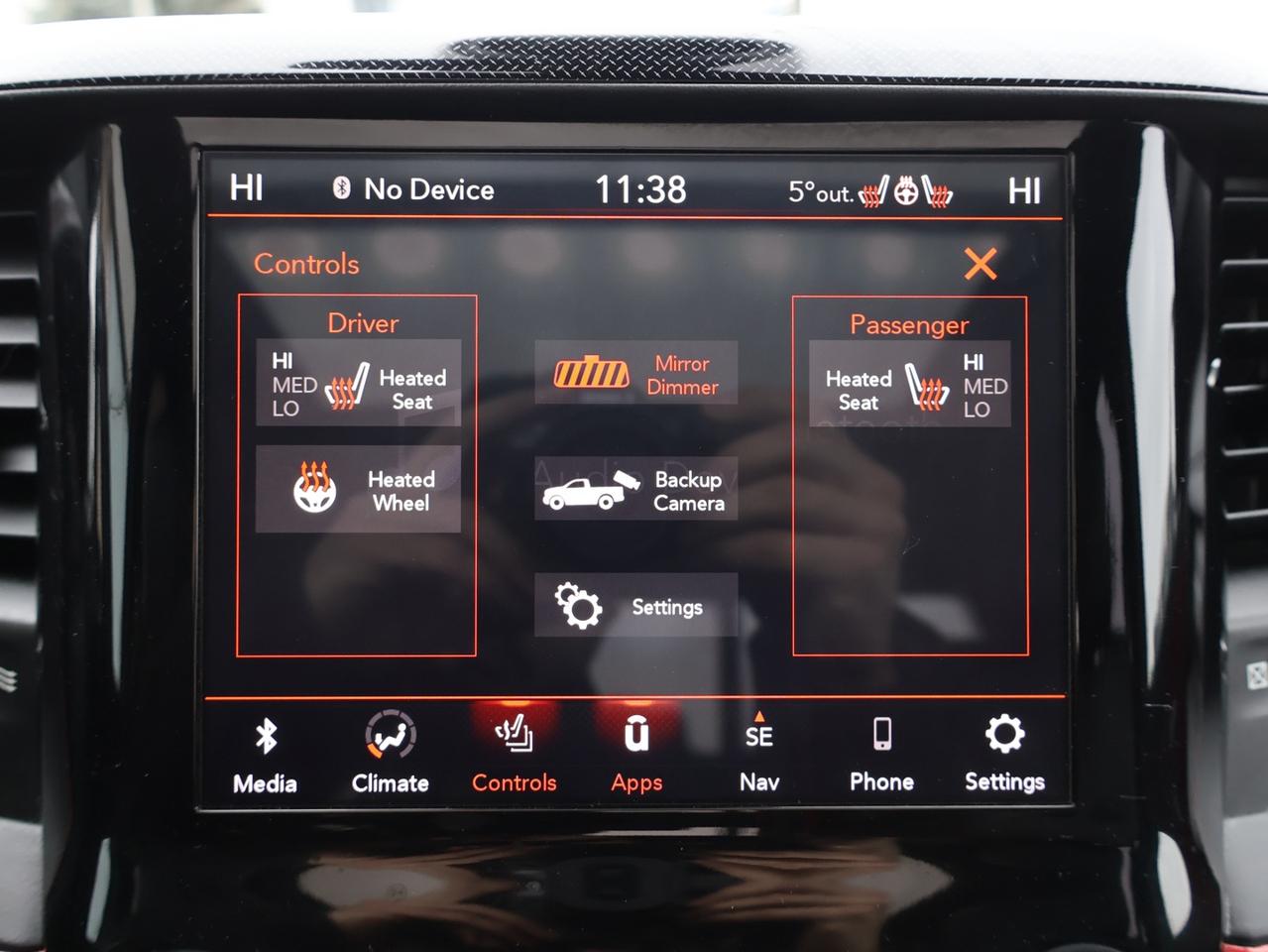 2019 RAM 1500 REBEL HEMI 4WD CERTIFIED *1 OWNER*ACCIDENT FREE* CAMERA NAV BLUETOOTH LEATHER HEATED SEATS SUNROOF CRUISE ALLOYS Photo