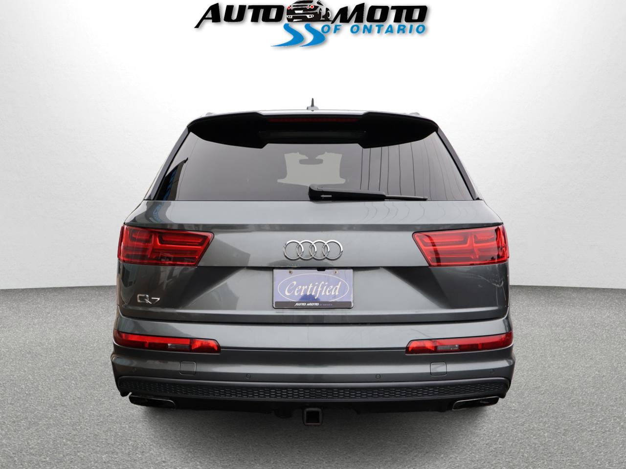 2019 Audi Q7 V6 TECHNIK S-LINE AWD CERTIFIED *ACCIDENT FREE*AUDI MAINTAIN* CAMERA NAV BLUETOOTH LEATHER HEATED SEATS PANO ROOF CRUISE ALLOYS Photo