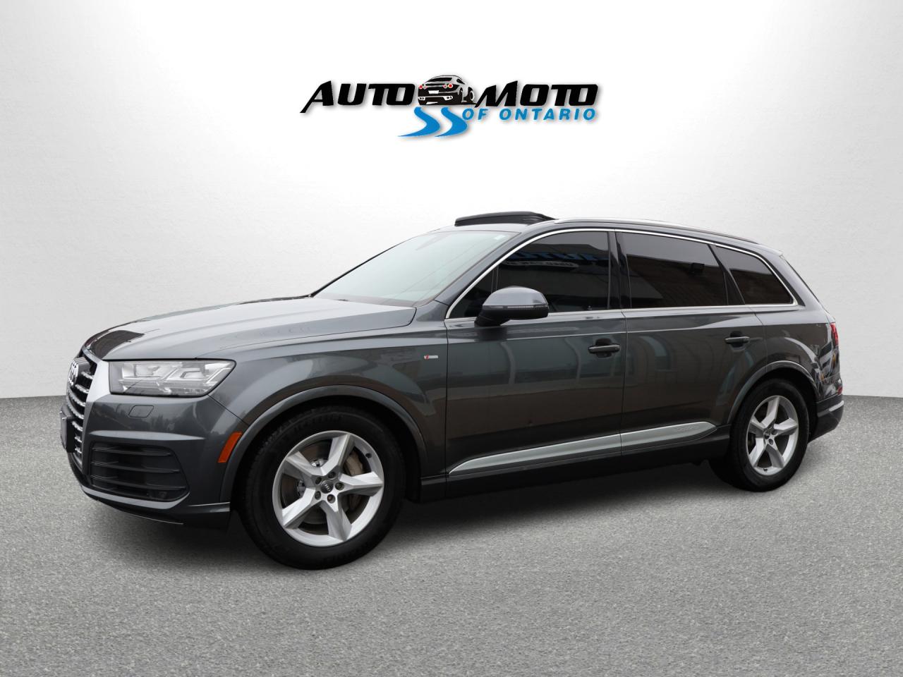 2019 Audi Q7 V6 TECHNIK S-LINE AWD CERTIFIED *ACCIDENT FREE*AUDI MAINTAIN* CAMERA NAV BLUETOOTH LEATHER HEATED SEATS PANO ROOF CRUISE ALLOYS Photo2